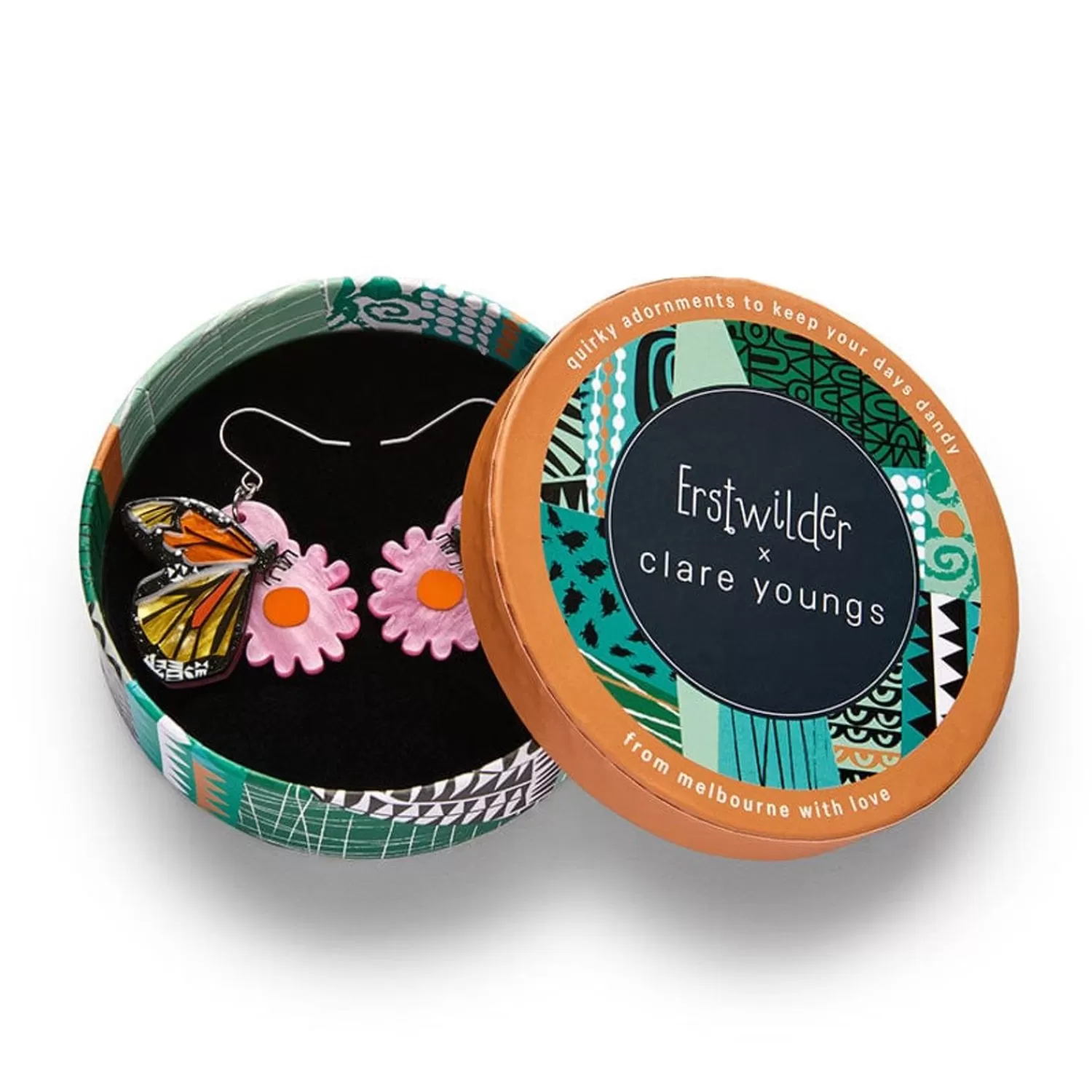 a_butterfly_named_flutter_drop_earrings_3.webp A Butterfly Named Flutter Drop Earrings*Erstwilder Best Sale