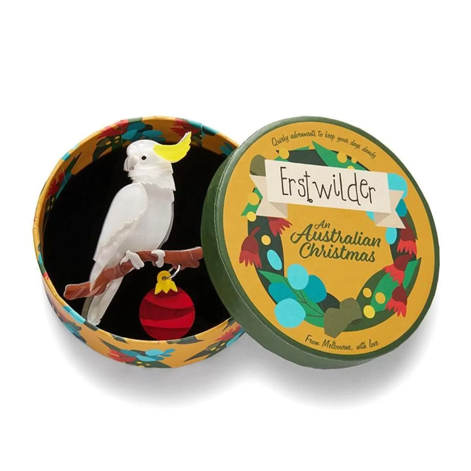 a_chatty_christmas_brooch_2.webp A Chatty Christmas Brooch*Erstwilder Cheap