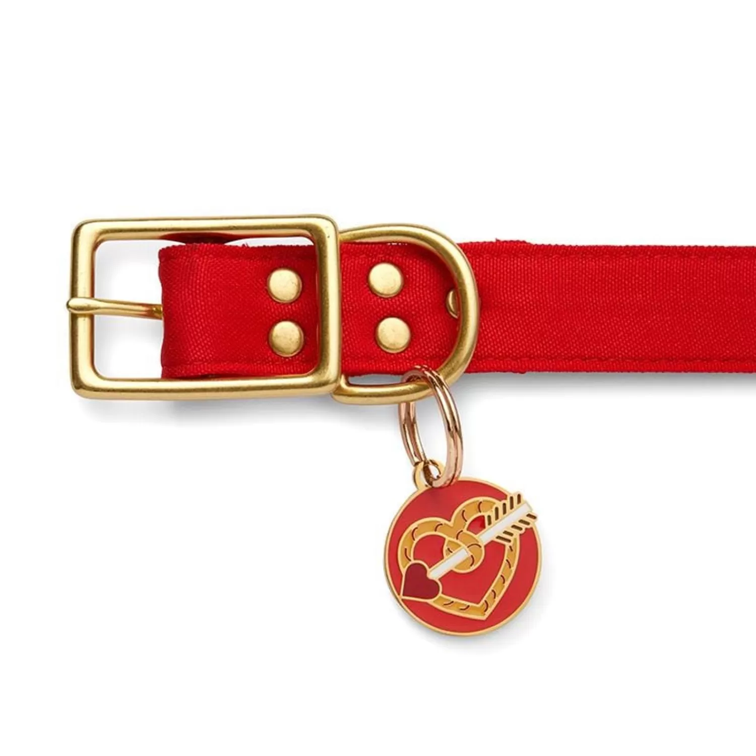 a_shot_through_the_heart_enamel_pet_charm_4.webp A Shot Through The Heart Enamel Pet Charm*Erstwilder Discount