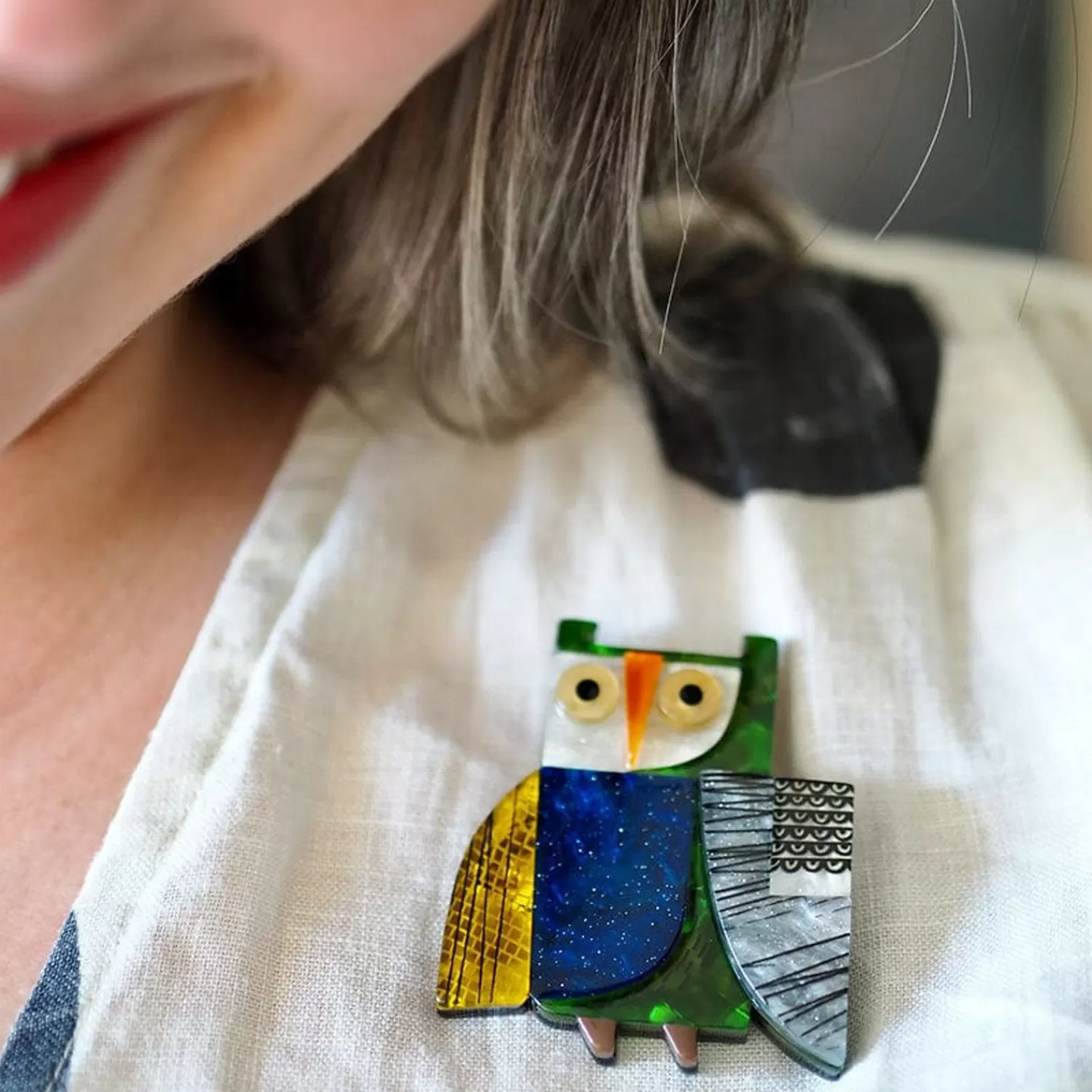 an_owl_named_hoot_brooch_2.webp An Owl Named Hoot Brooch*Erstwilder Fashion