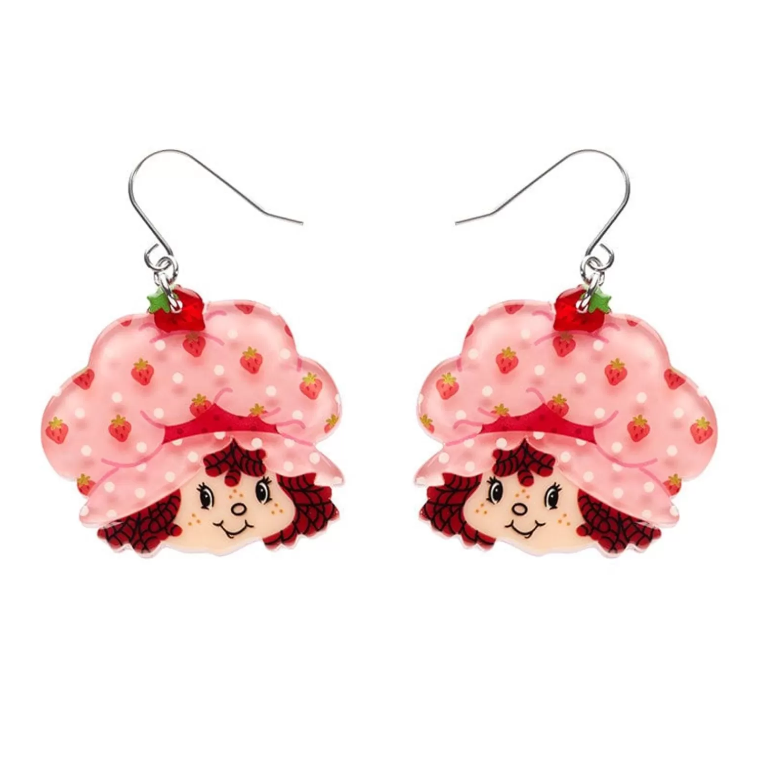 Big Adorable Strawberry Smile Drop Earrings*Erstwilder Online