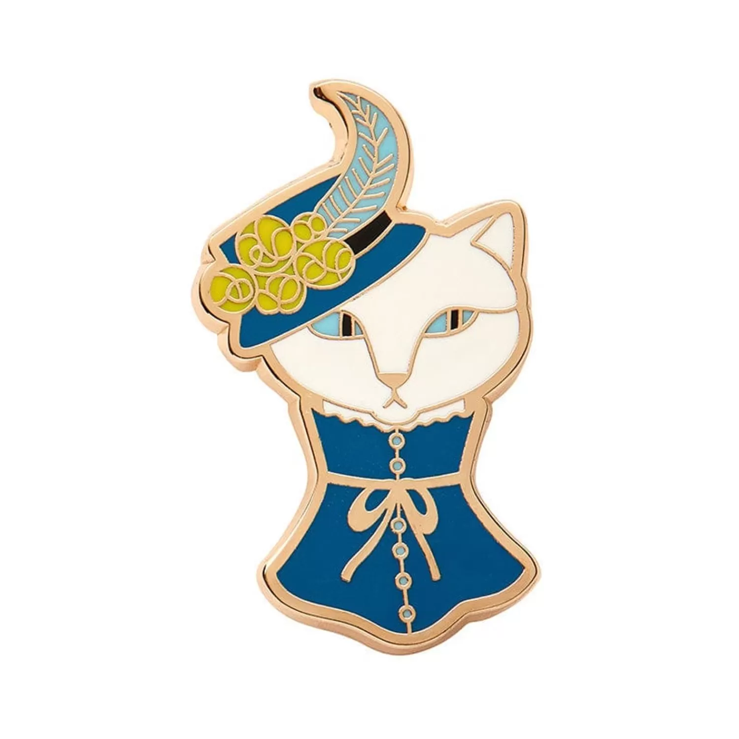 cat_in_a_hat_enamel_pin_2.webp Cat In A Hat Enamel Pin*Erstwilder Cheap