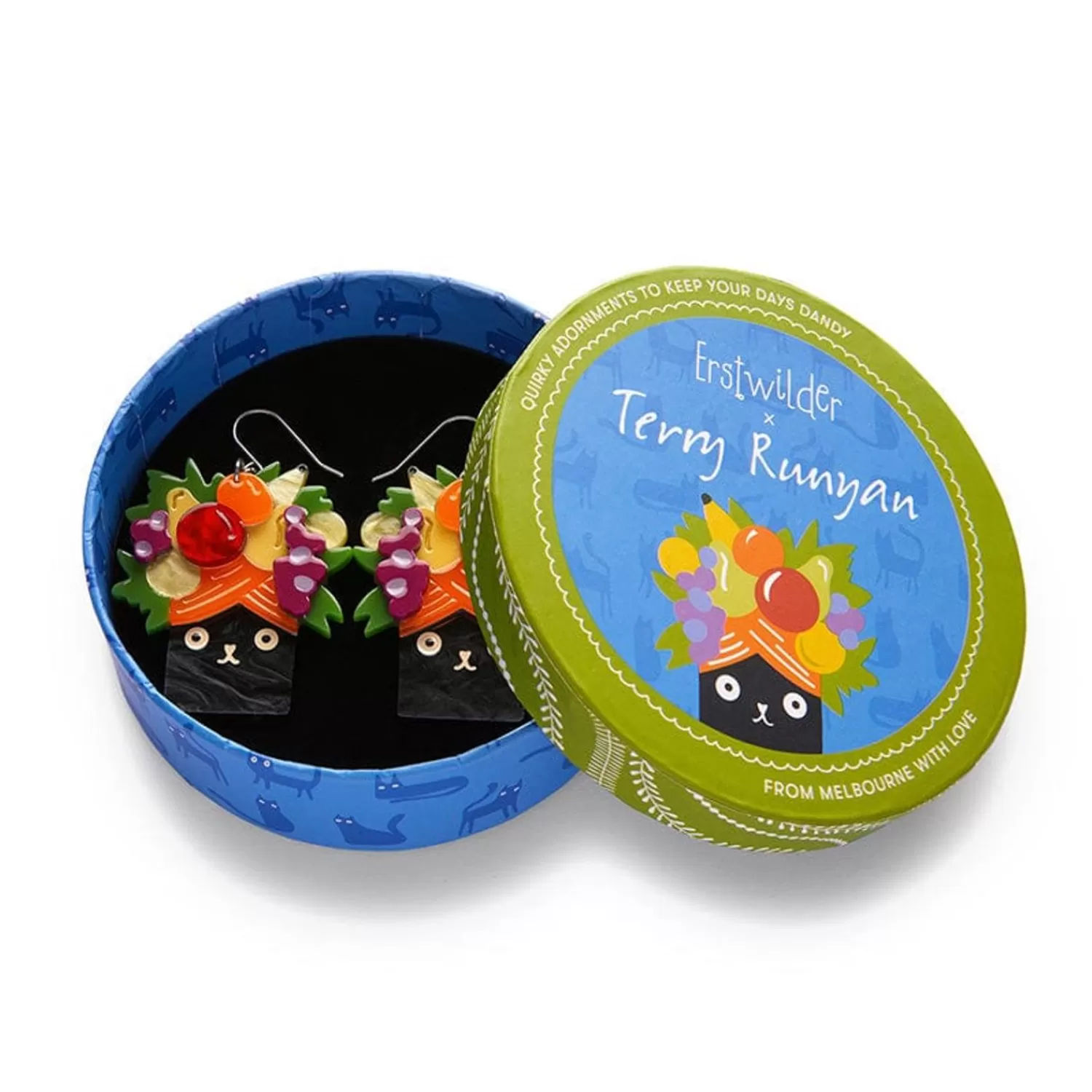 catmen_miranda_drop_earrings_3.webp Catmen Miranda Drop Earrings*Erstwilder Fashion