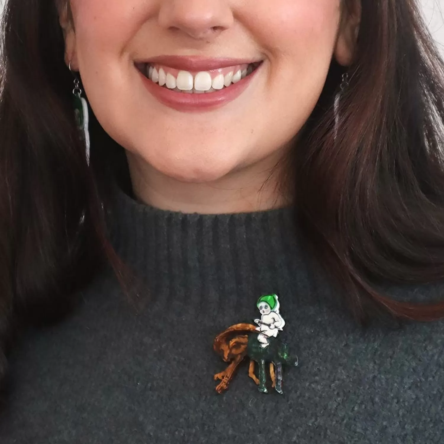 christmas_beetle_brooch_2.webp Christmas Beetle Brooch*Erstwilder Flash Sale