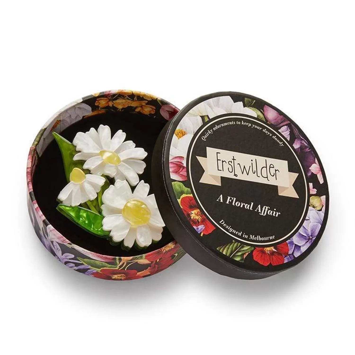 country_chamomile_brooch_3.webp Country Chamomile Brooch*Erstwilder Flash Sale