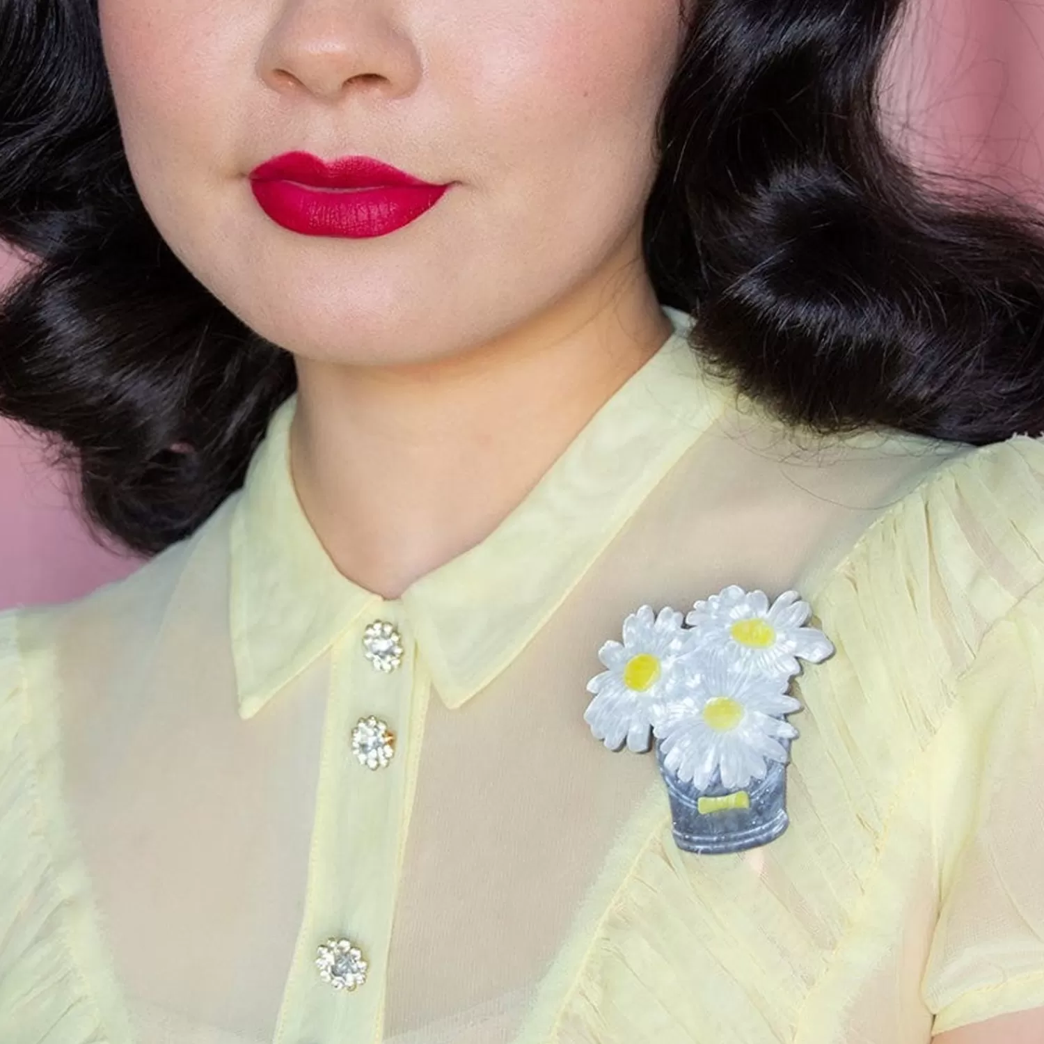 days_eye_brooch_2.webp Day'S Eye Brooch*Erstwilder Cheap