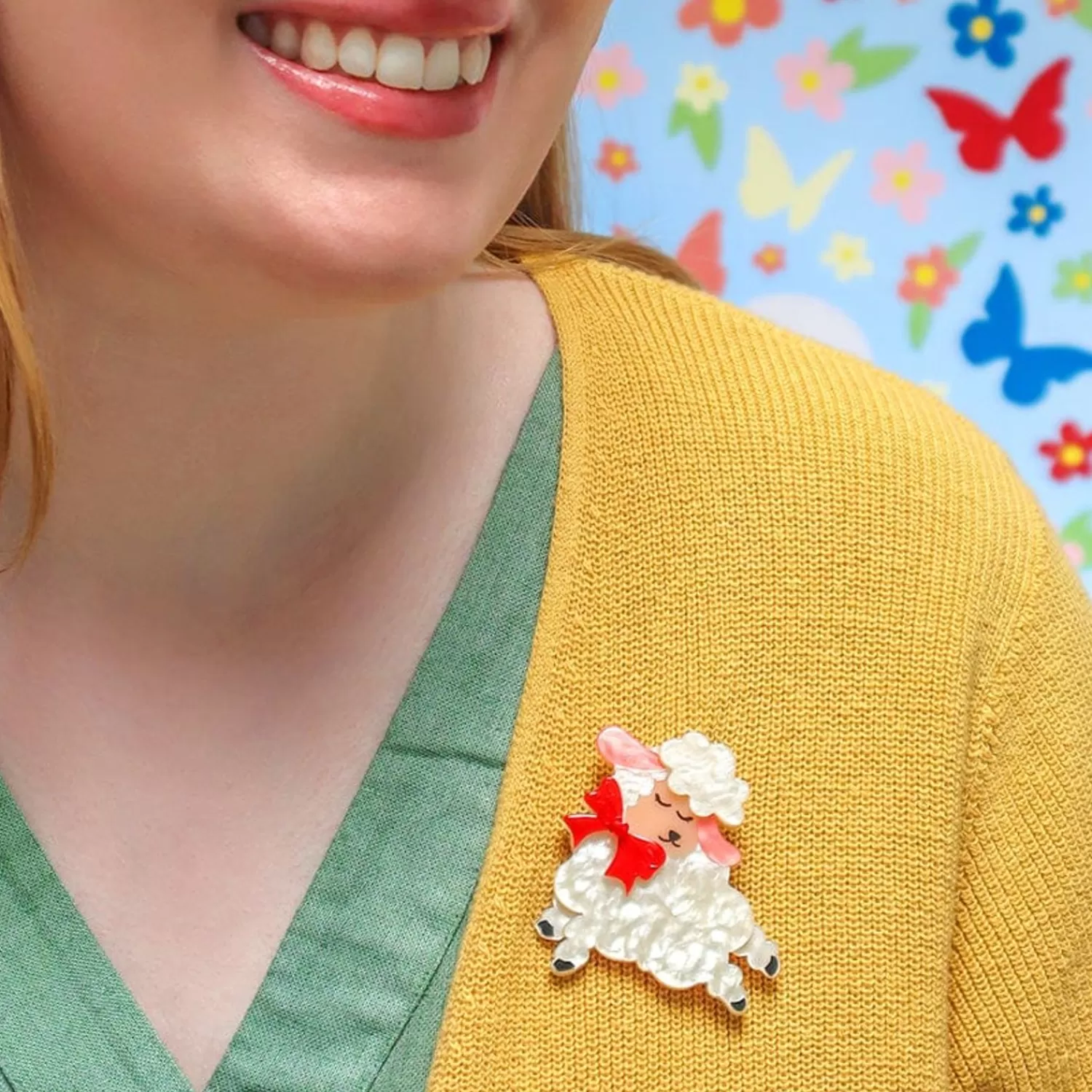 dolly_the_demure_brooch_2.webp Dolly The Demure Brooch*Erstwilder Store