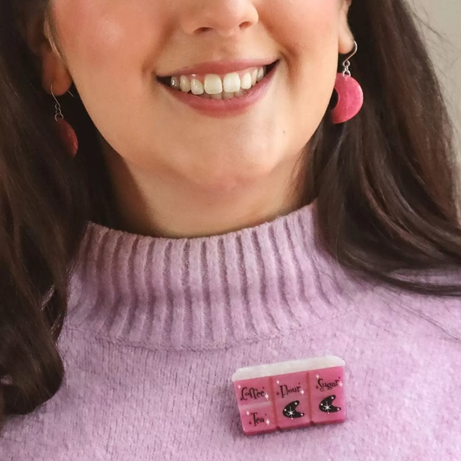 essential_ingredients_brooch__pink_2.webp Essential Ingredients Brooch - Pink*Erstwilder Cheap