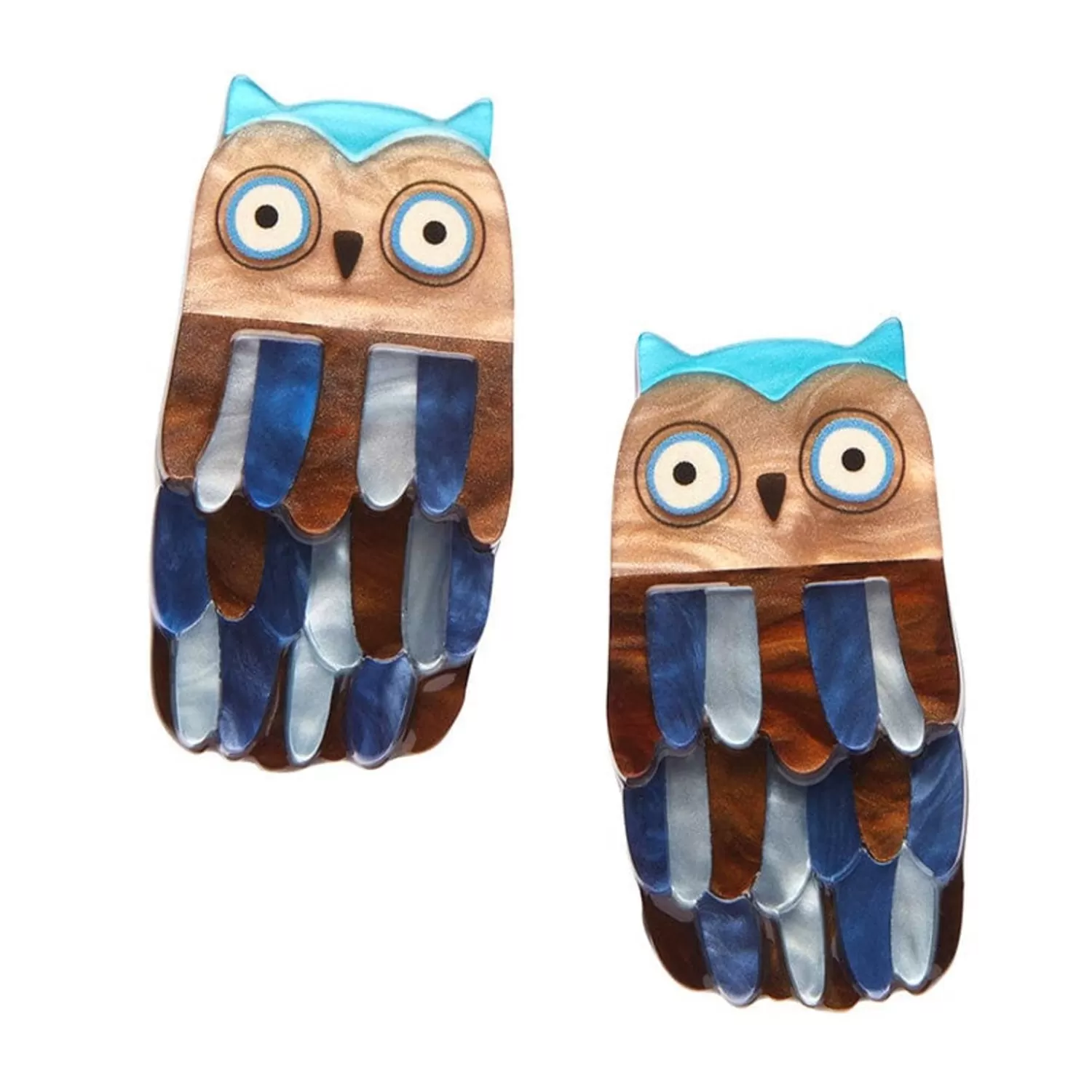 Feather Dress Hair Clips Set - 2 Piece*Erstwilder Discount