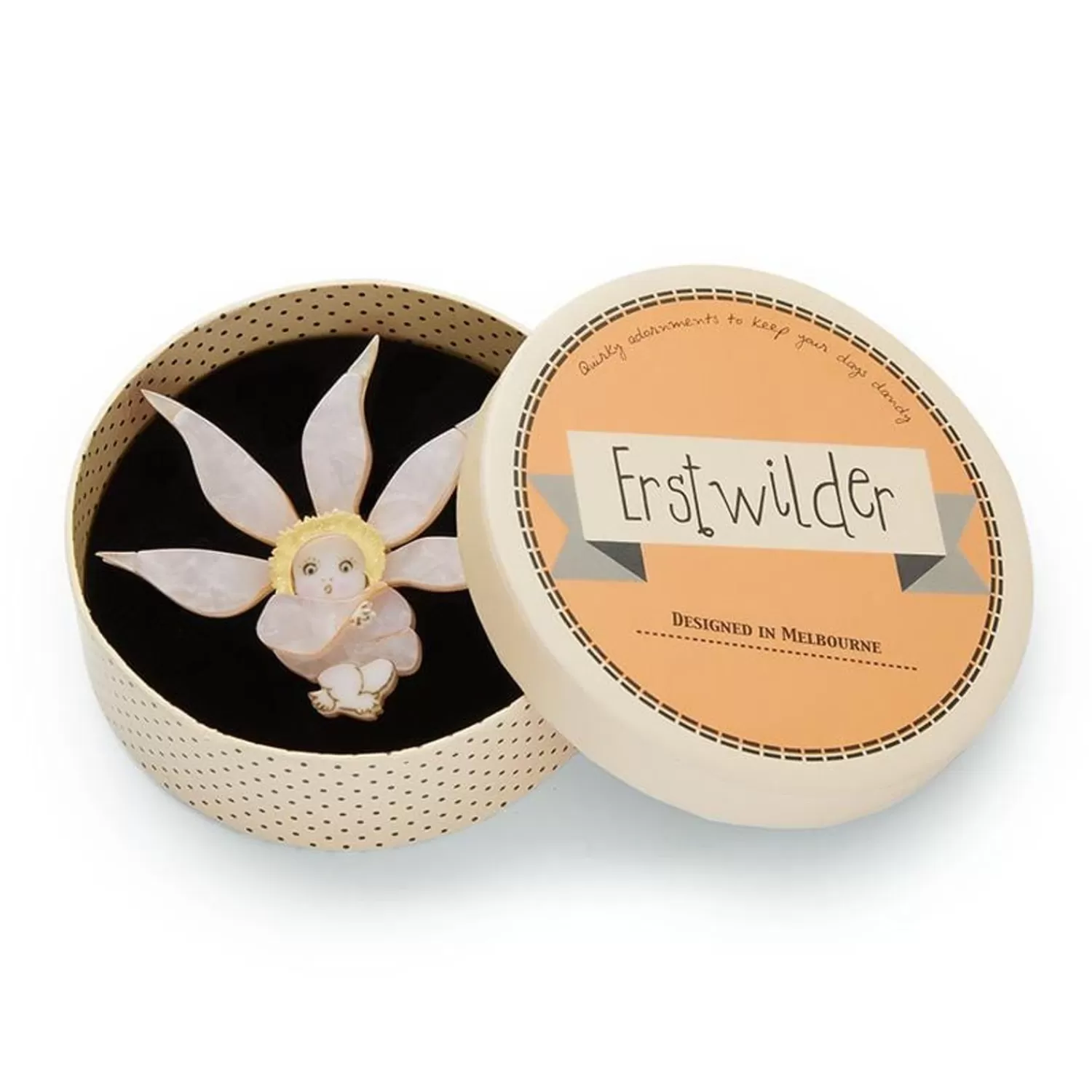 flannel_flower_brooch_3.webp Flannel Flower Brooch*Erstwilder Shop