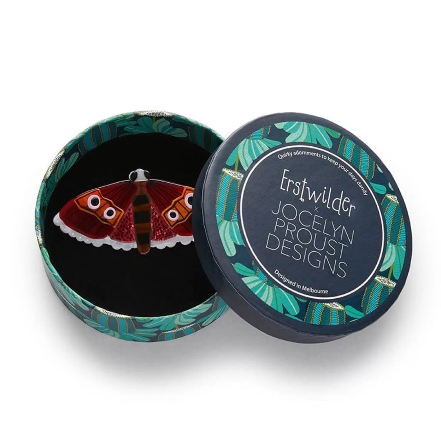 fluttering_bogong_brooch_2.webp Fluttering Bogong Brooch*Erstwilder Hot