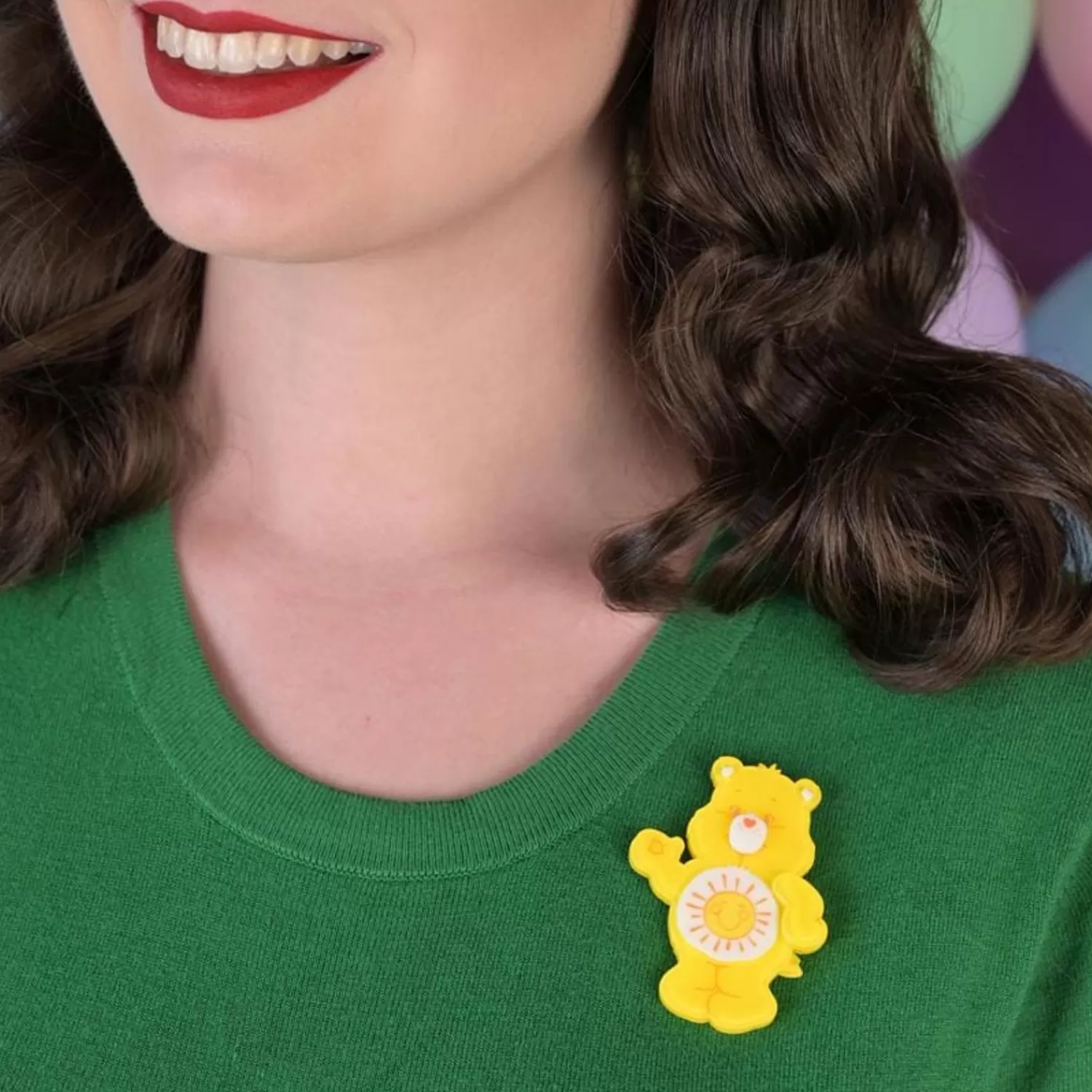 funshine_bear_brooch_2.webp Funshine Bear Brooch*Erstwilder Hot