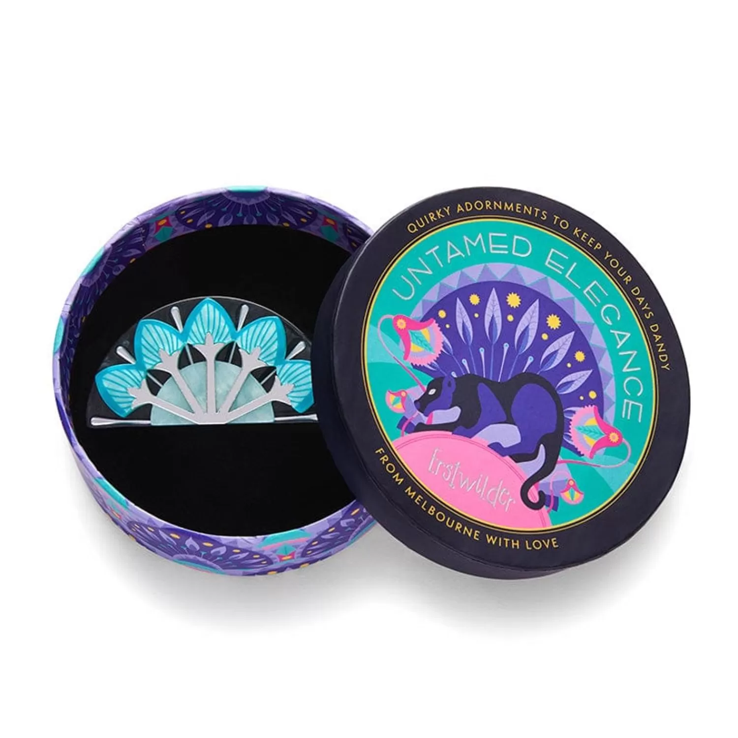 geometric_fanfare_brooch_4.webp Geometric Fanfare Brooch*Erstwilder Discount