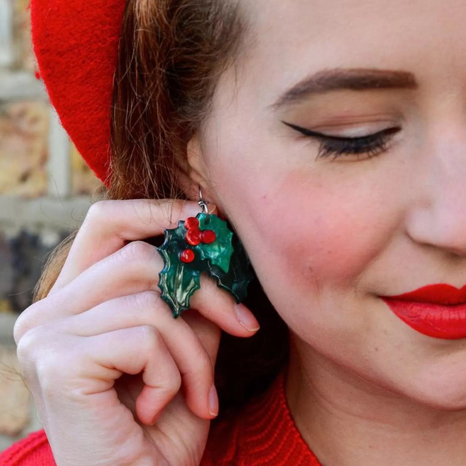 holly_jolly_earrings_2.webp Holly Jolly Earrings*Erstwilder Fashion