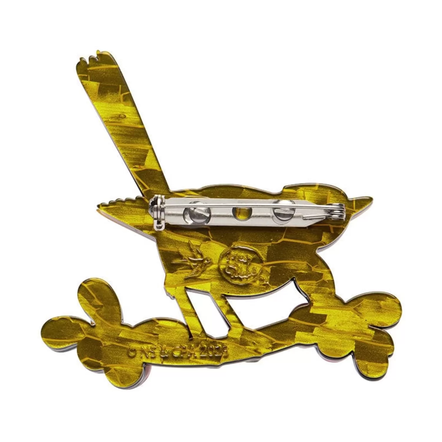 holly_wagtail_brooch_3.webp Holly Wagtail Brooch*Erstwilder Discount