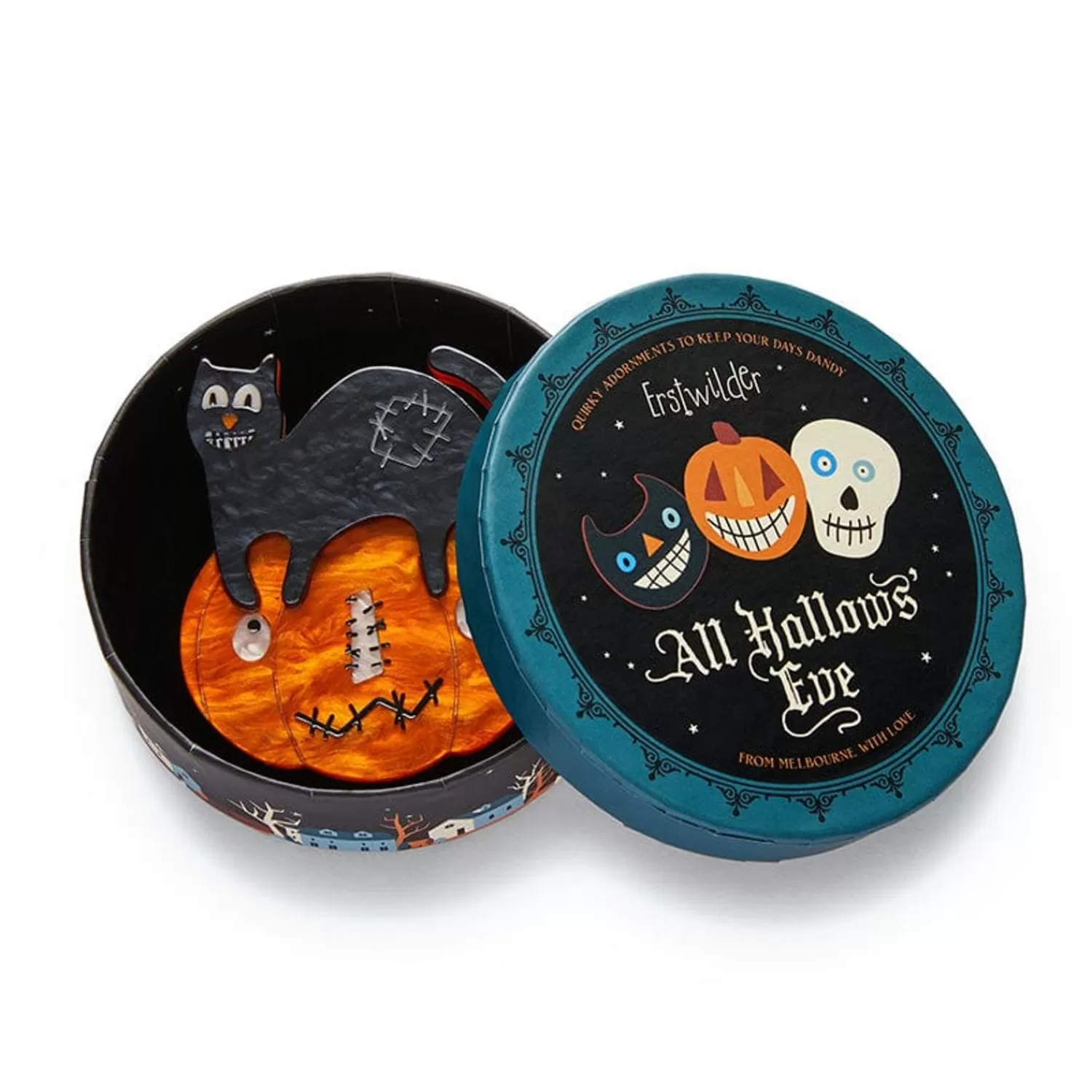 jack__the_cat_brooch_3.webp Jack & The Cat Brooch*Erstwilder Cheap