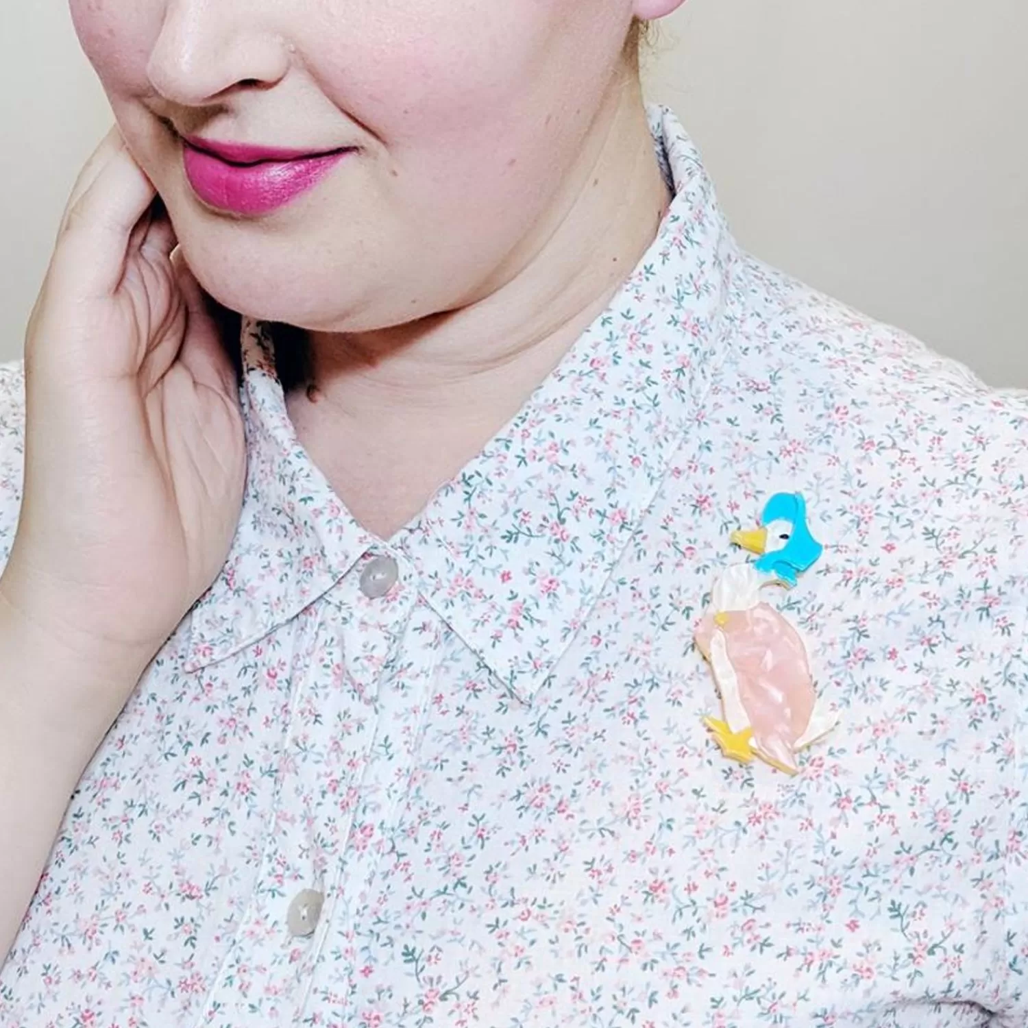 jemima_puddleduck_brooch_2-1.webp Jemima Puddle-Duck Brooch*Erstwilder Shop