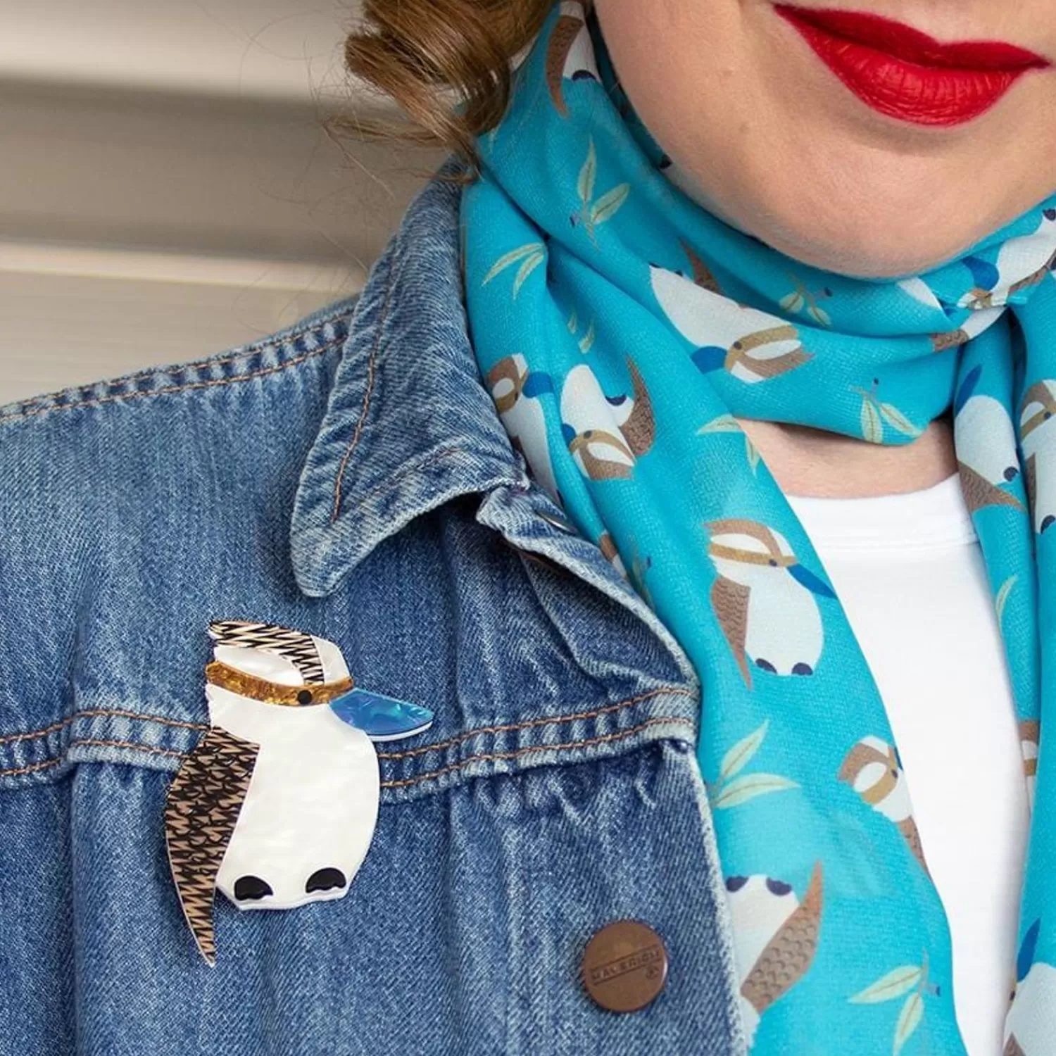 Kallista The Kookaburra Brooch*Erstwilder Best
