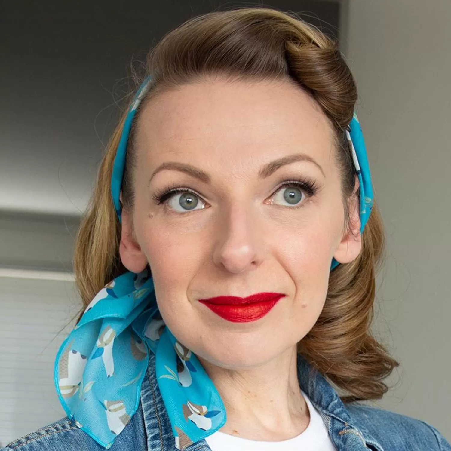 Kallista The Kookaburra Head Scarf*Erstwilder Discount