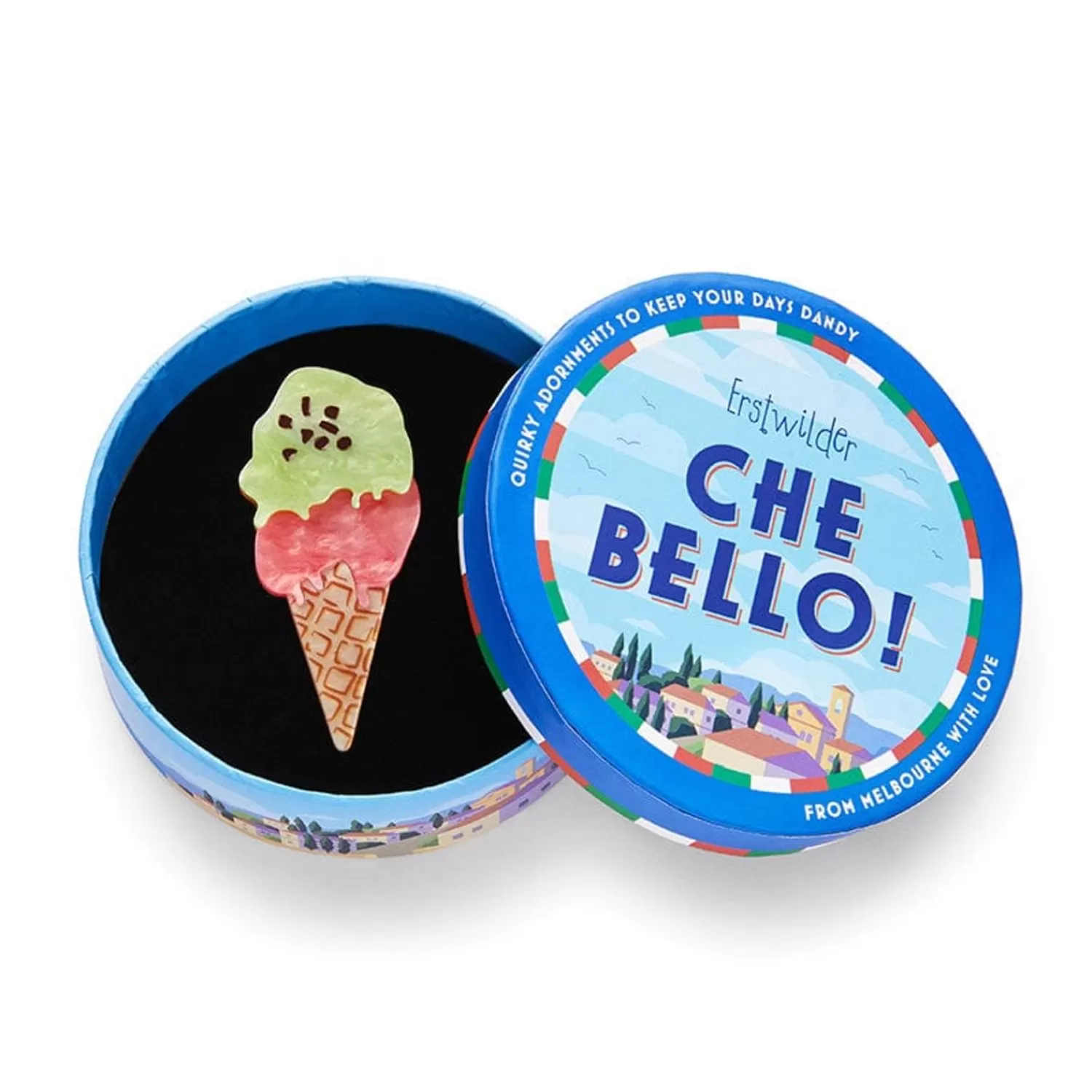 la_dolce_vita_gelato_brooch_4.webp La Dolce Vita Gelato Brooch*Erstwilder Outlet
