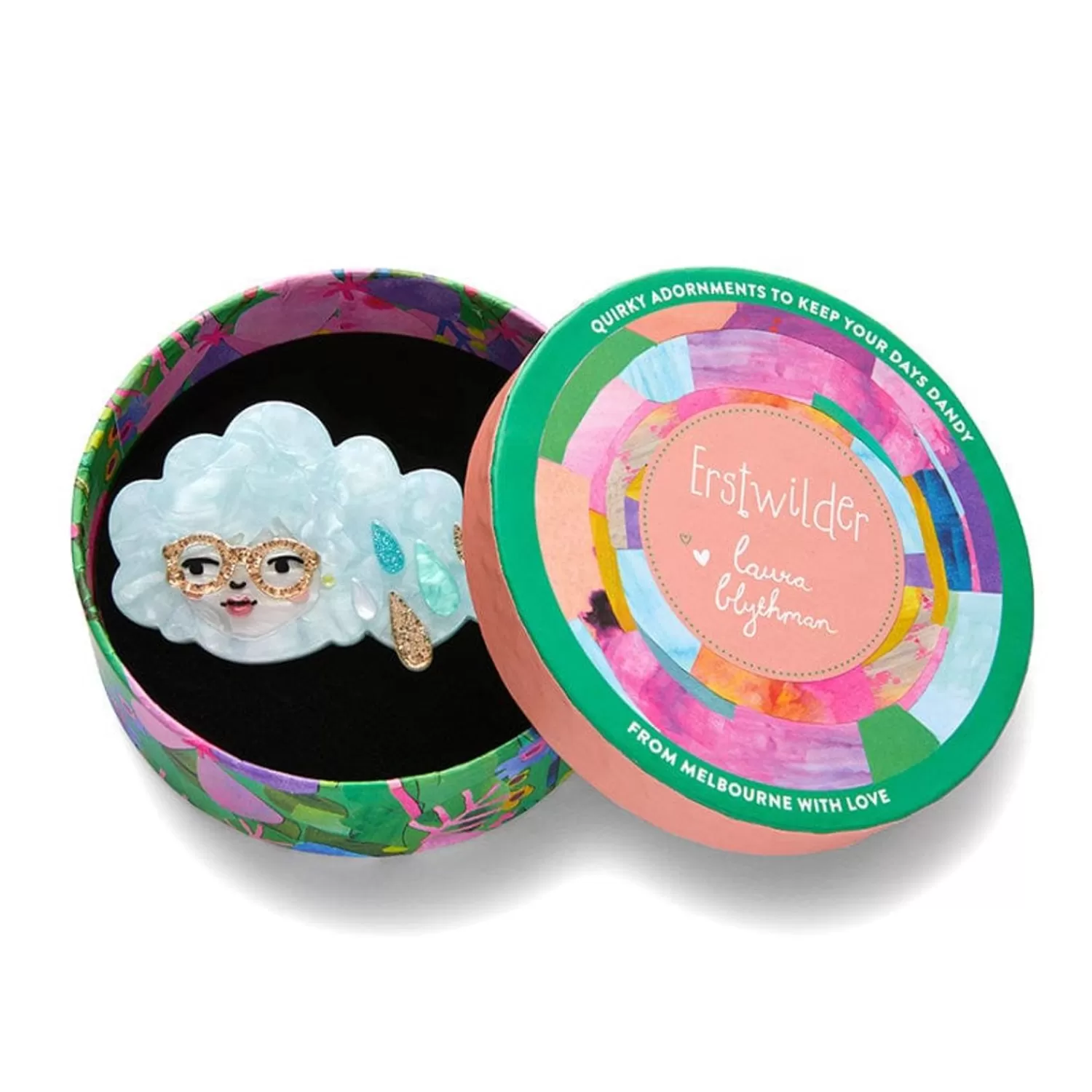 lainey_the_rainy_brooch_4.webp Lainey The Rainy Brooch*Erstwilder Outlet