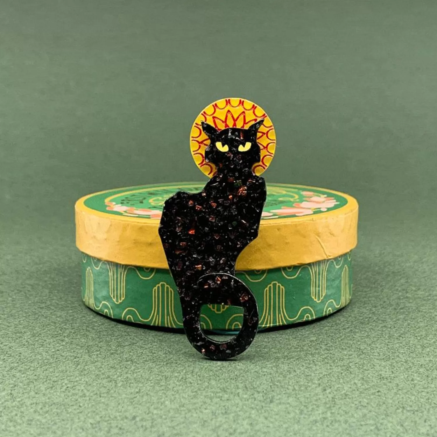 le_chat_noir_brooch_2.webp Le Chat Noir Brooch*Erstwilder Hot
