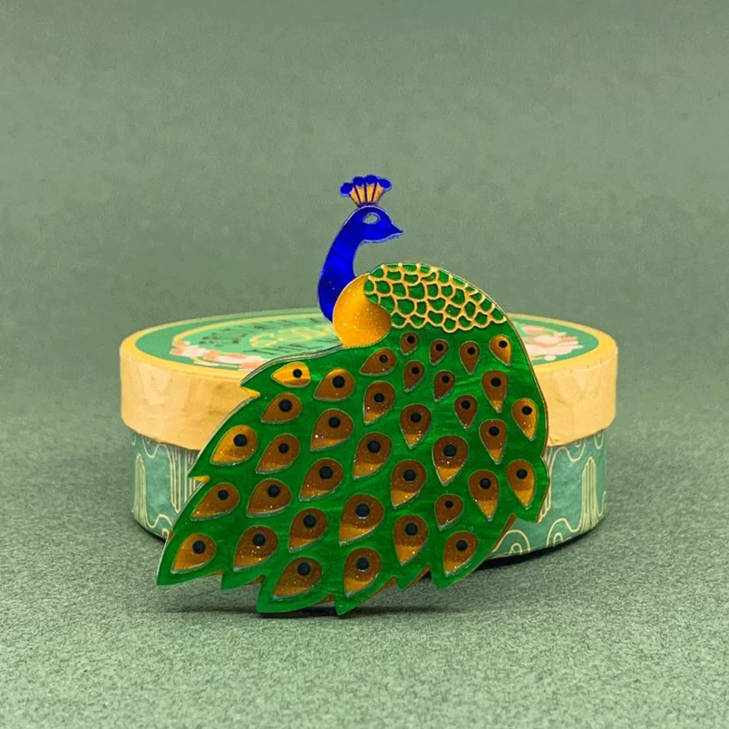 le_peacock_royal_brooch_2.webp Le Peacock Royal Brooch*Erstwilder Outlet