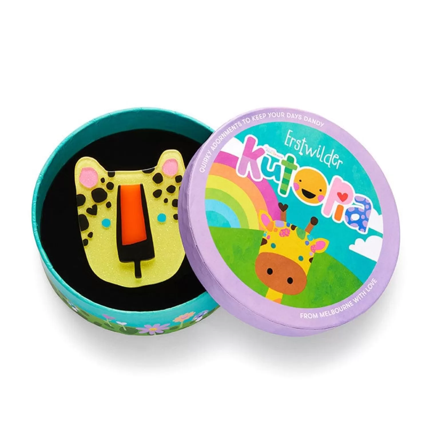 leo_the_leopard_brooch_4.webp Leo The Leopard Brooch*Erstwilder Discount