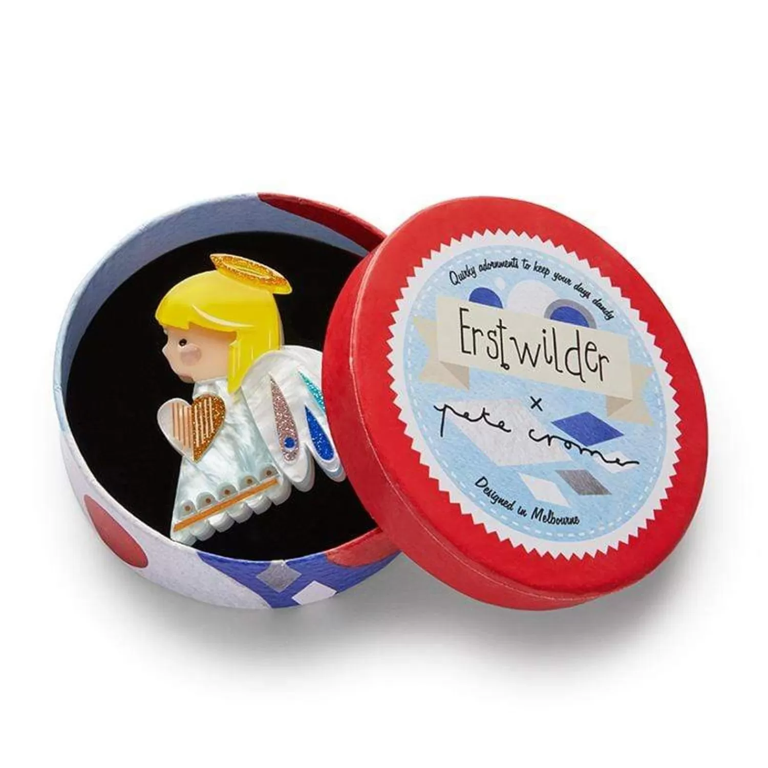 little_angel_brooch_3.webp Little Angel Brooch*Erstwilder Shop