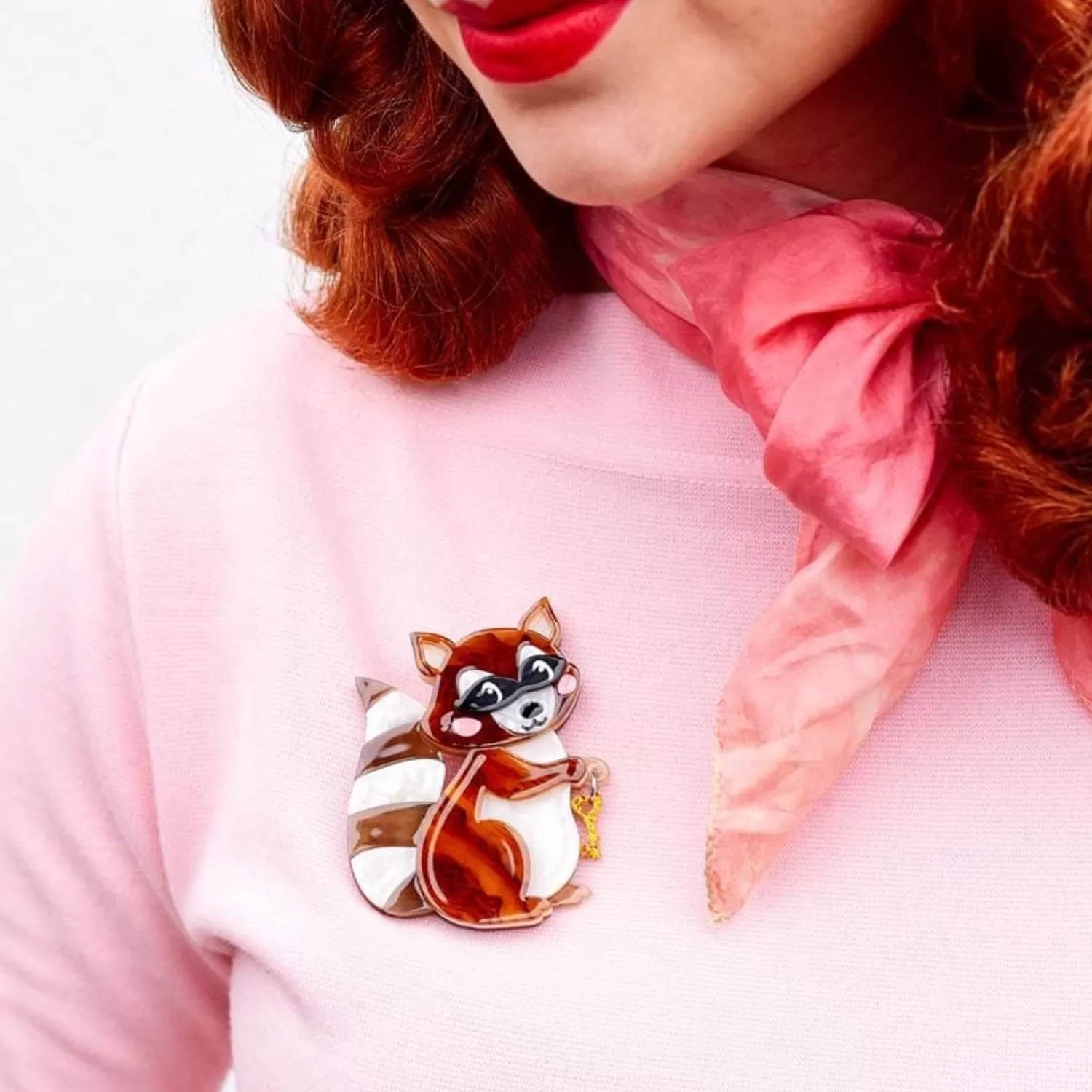 love_bandit_brooch_2.webp Love Bandit Brooch*Erstwilder Store