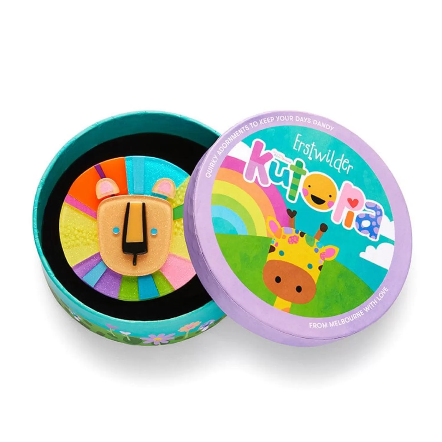 luka_the_lion_brooch_4.webp Luka The Lion Brooch*Erstwilder Outlet