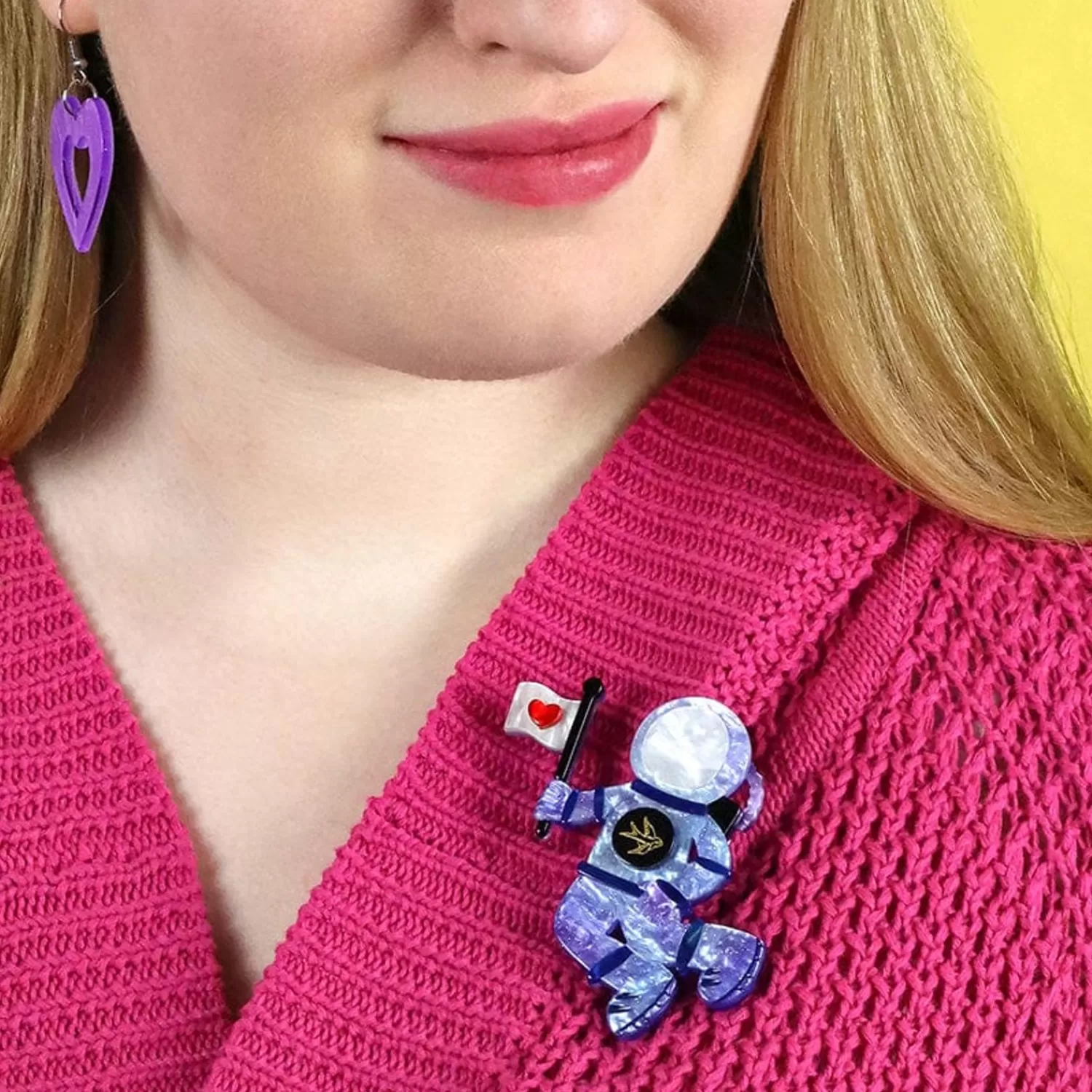 major_tom_brooch_2.webp Major Tom Brooch*Erstwilder Fashion