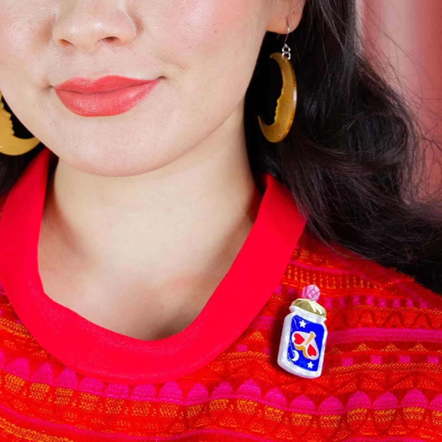 midnight_eternal_mini_brooch_2.webp Midnight Eternal Mini Brooch*Erstwilder Outlet