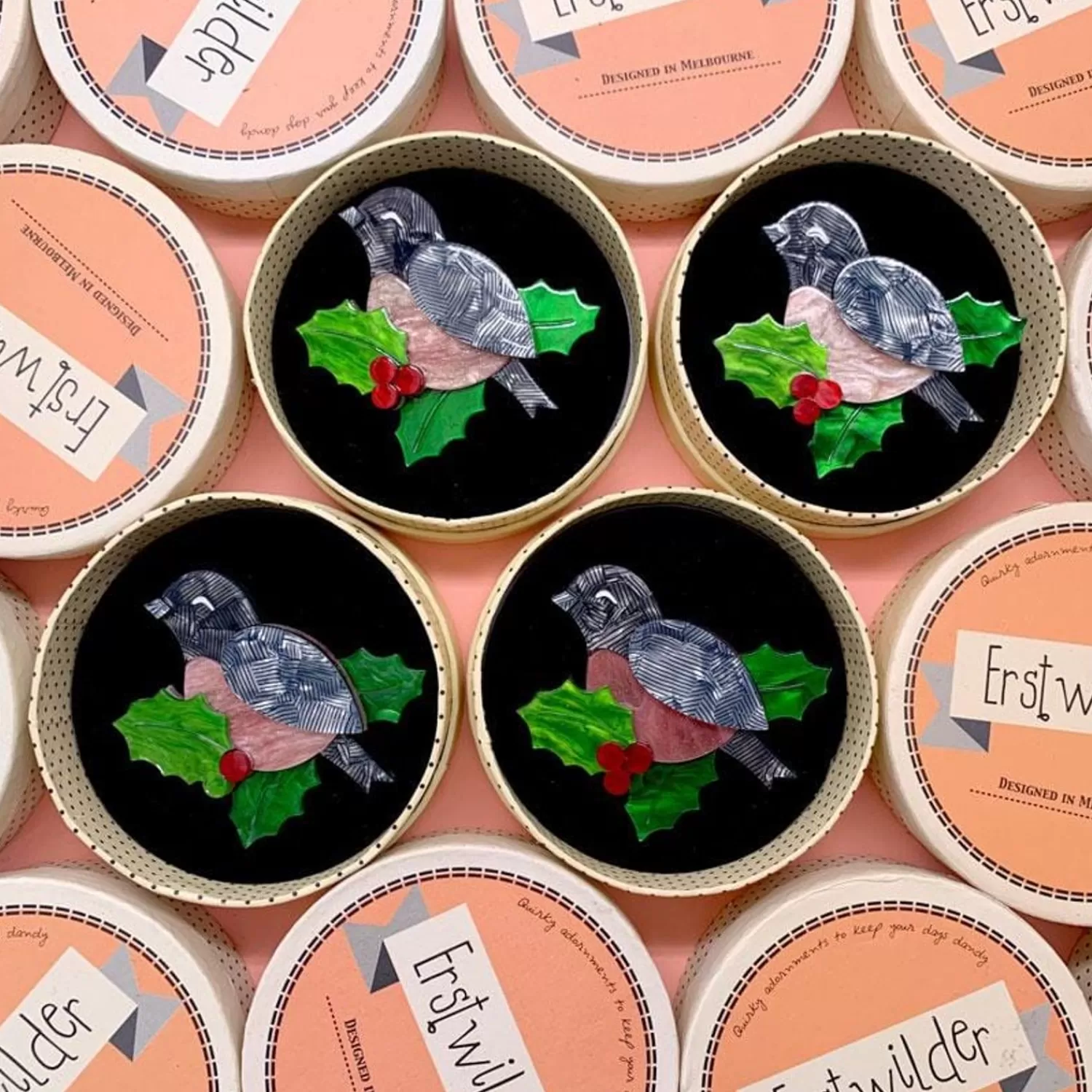 miss_mistletoe_brooch_3.webp Miss Mistletoe Brooch*Erstwilder Shop