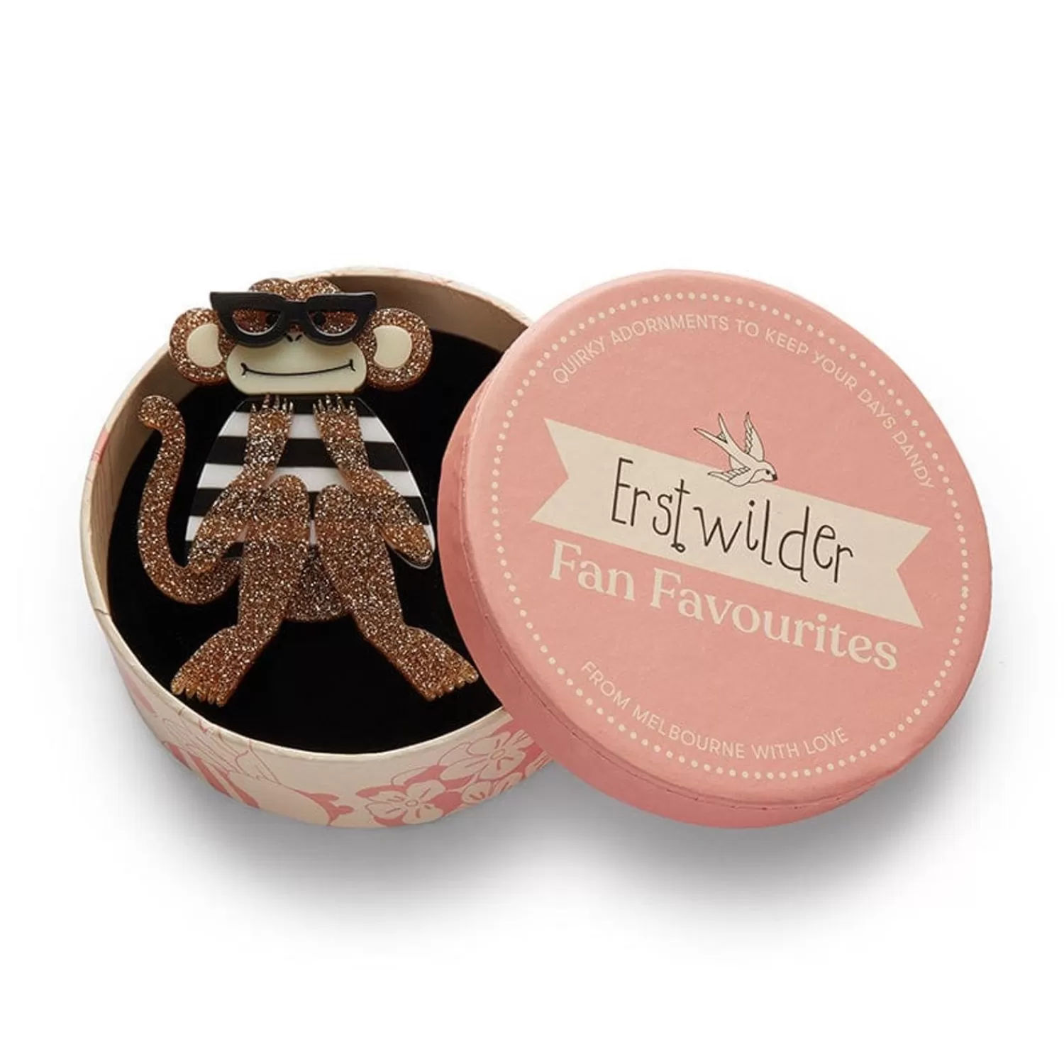 moe_the_monkey_lover_brooch_3.webp Moe The Monkey Lover Brooch*Erstwilder Flash Sale