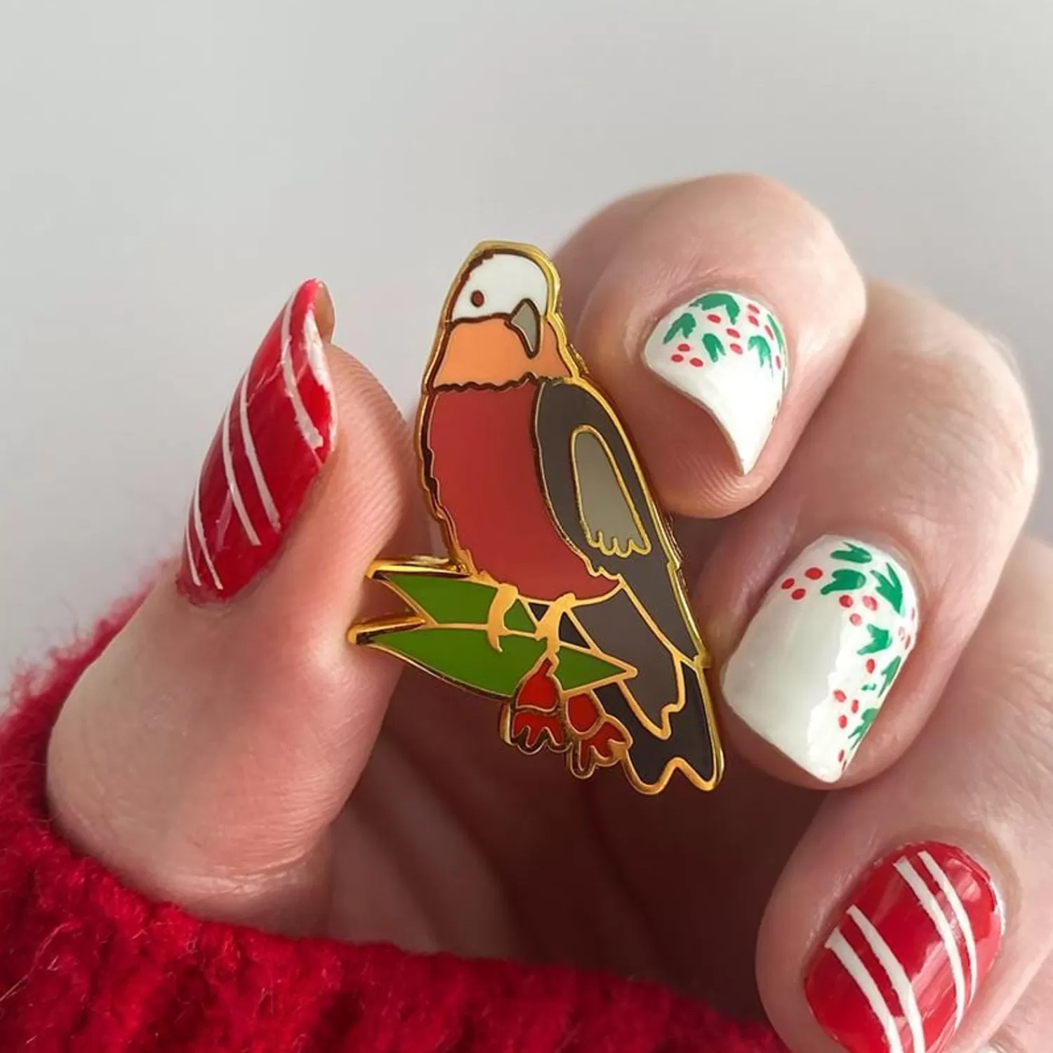 no_christmas_fool_enamel_pin_2.webp No Christmas Fool Enamel Pin*Erstwilder New