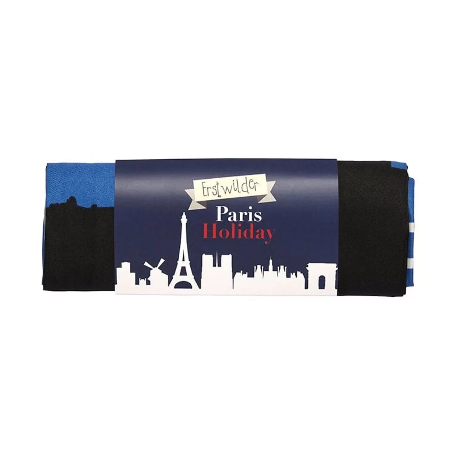 paris_skyline_square_scarf__blue_5.webp Paris Skyline Square Scarf - Blue*Erstwilder Sale