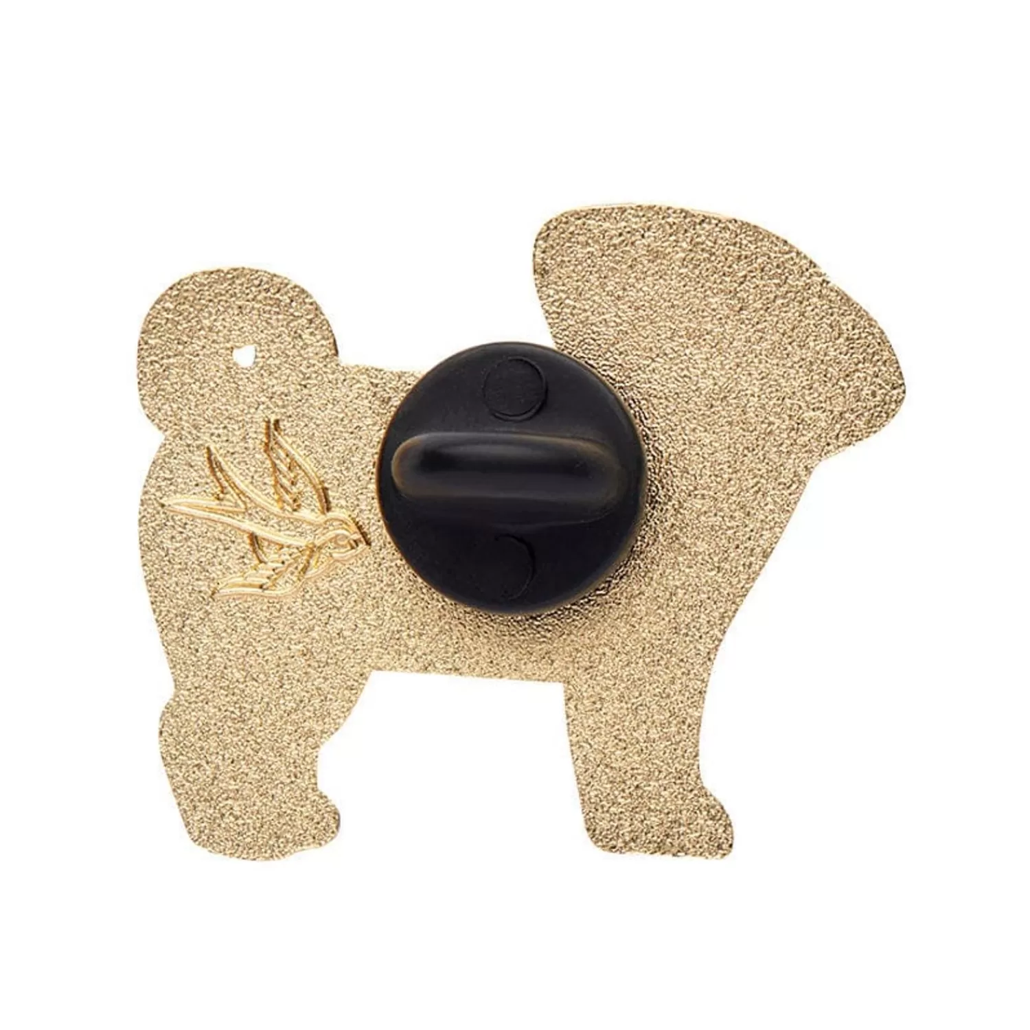 pebbles_the_progressive_pug_enamel_pin_3.webp Pebbles The Progressive Pug Enamel Pin*Erstwilder Clearance