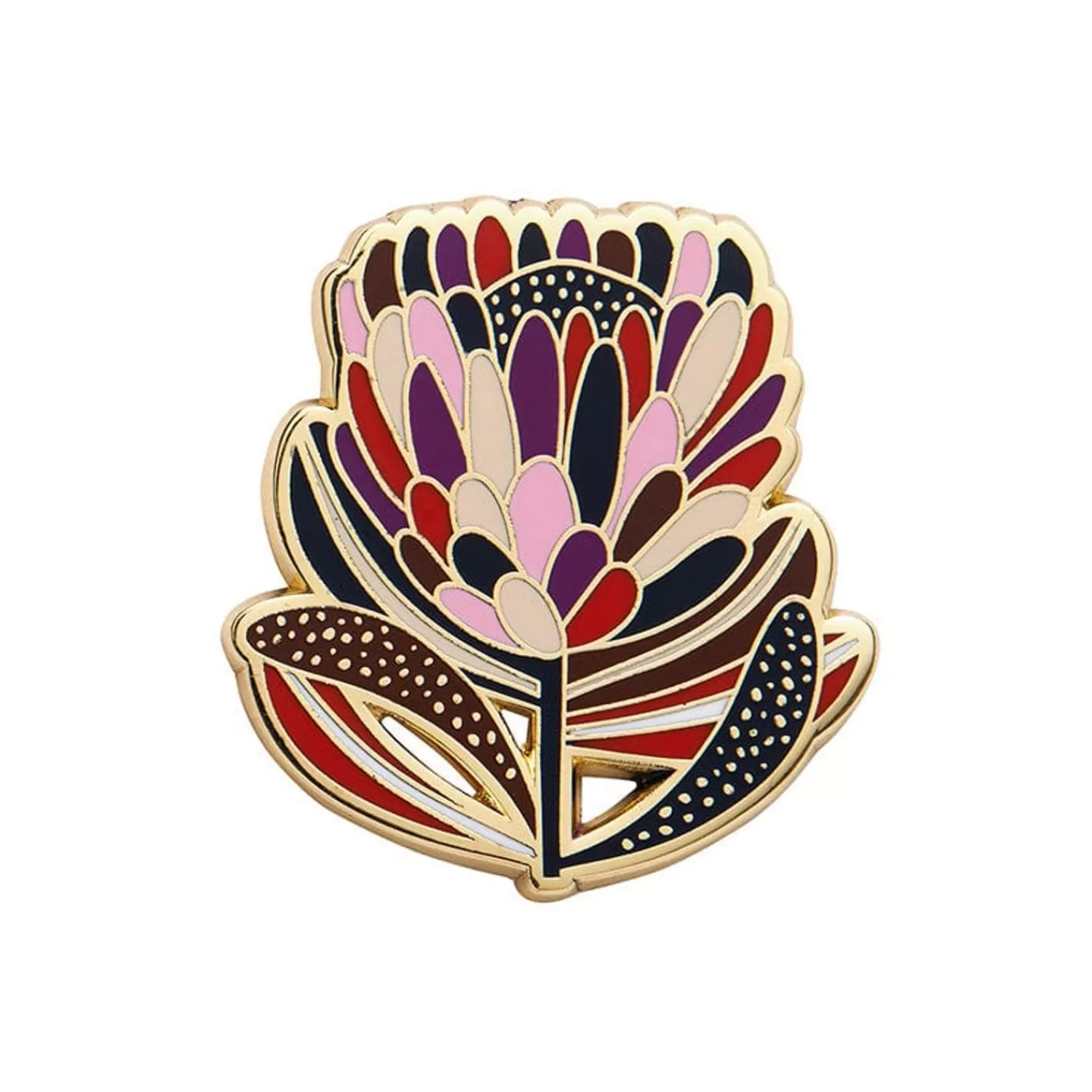 protea_in_bloom_enamel_pin_2.webp Protea In Bloom Enamel Pin*Erstwilder Hot
