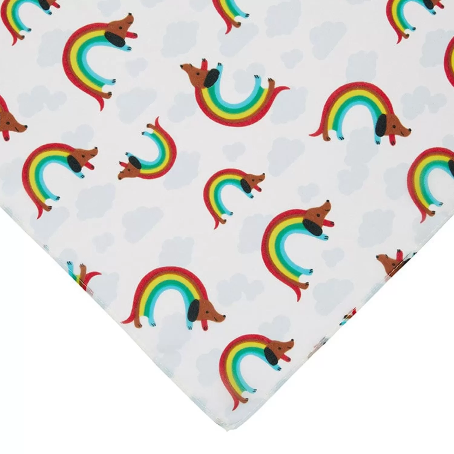 rainbow_ruff_neck_scarf_white_2.webp Rainbow Ruff Neck Scarf White*Erstwilder Shop