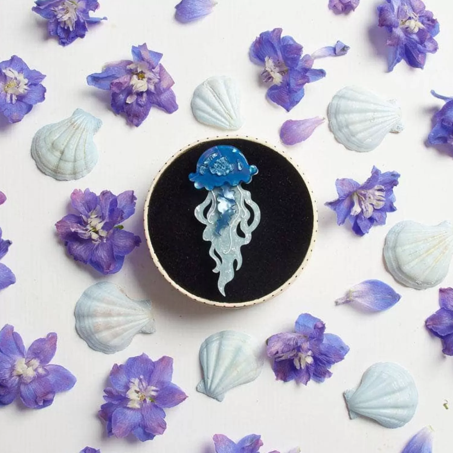 slippin_under_jellyfish_brooch_3.webp Slippin' Under Jellyfish Brooch*Erstwilder Cheap