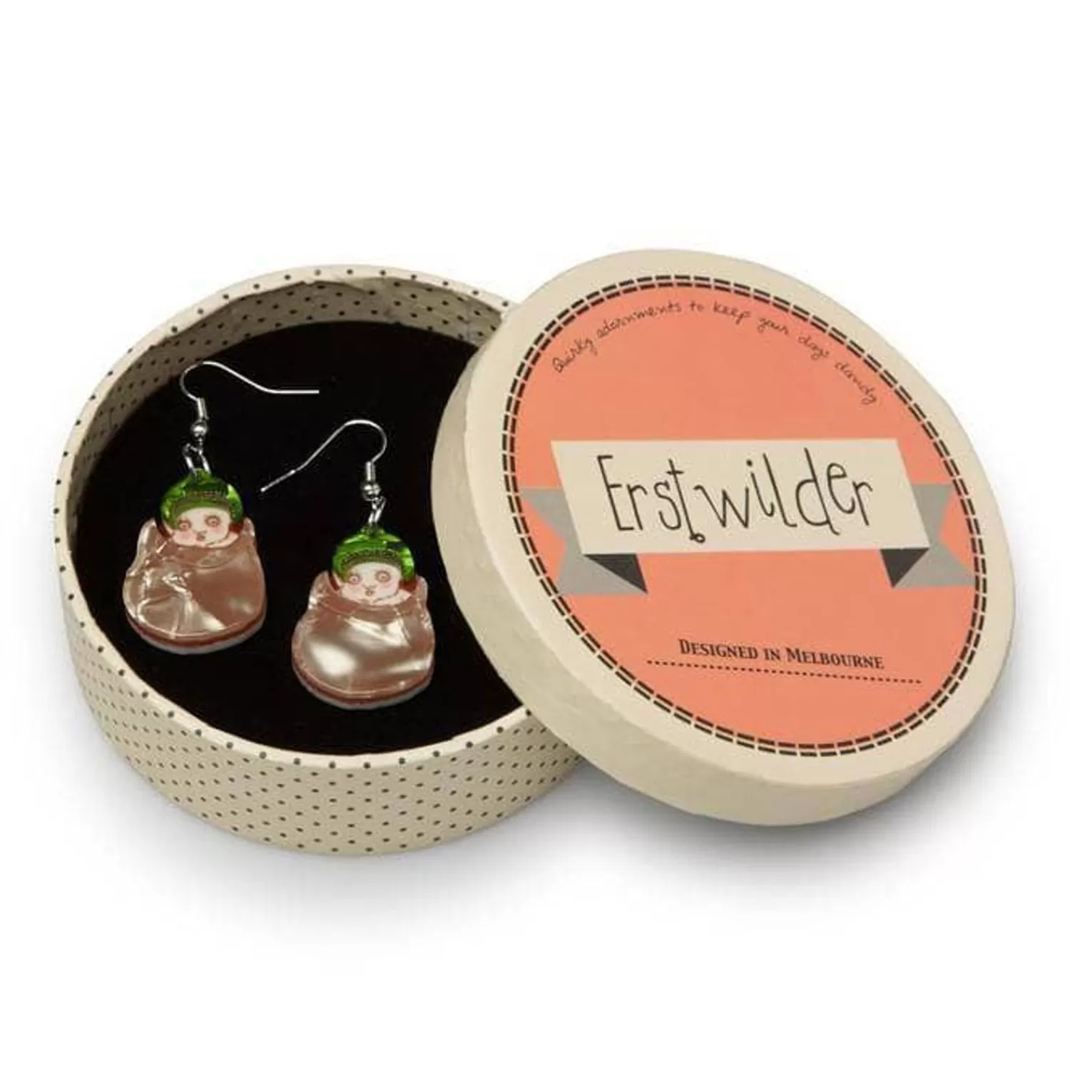 snugglepot_earrings_2.webp Snugglepot Earrings*Erstwilder Shop