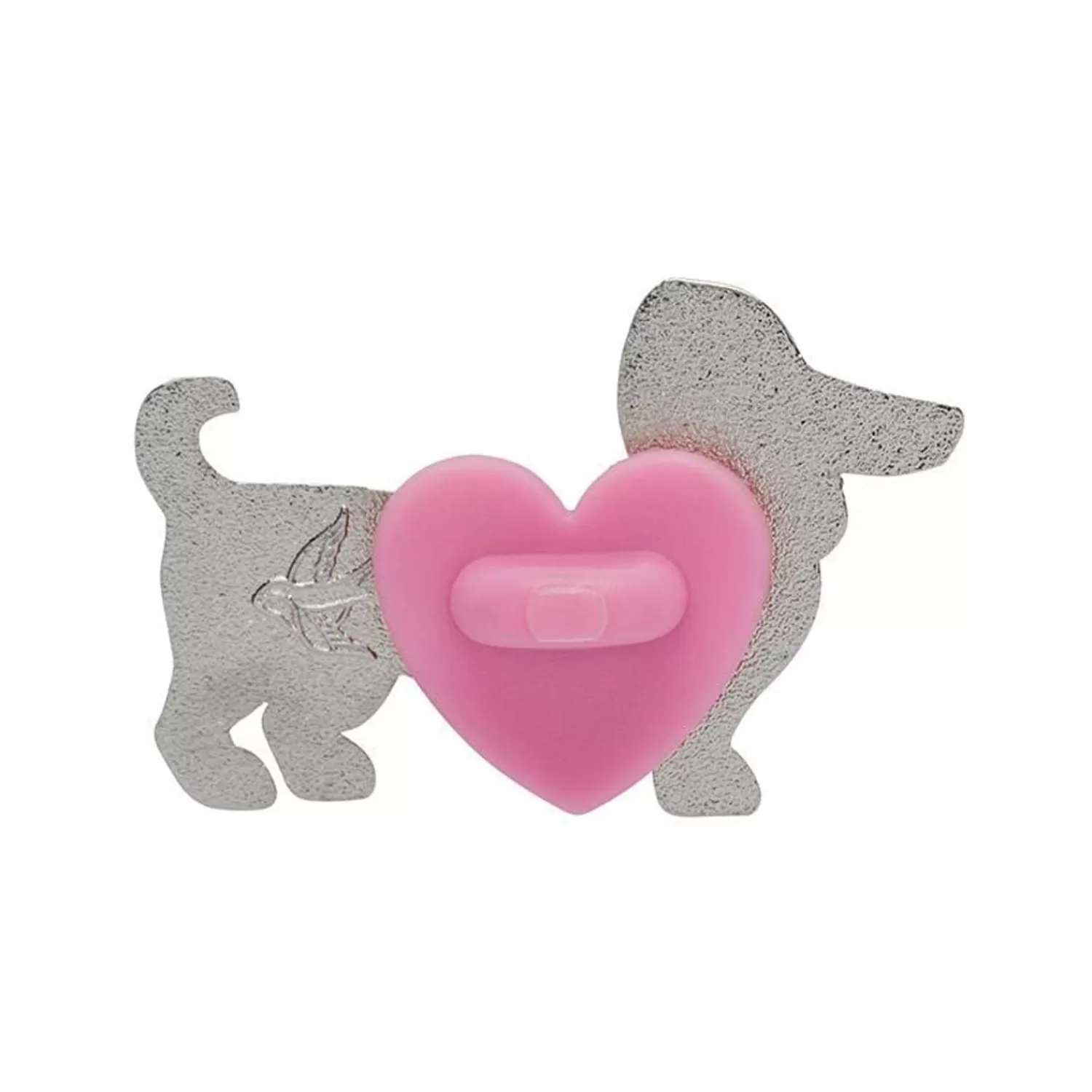 spiffy_the_sausage_dog_enamel_pin_2.webp Spiffy The Sausage Dog Enamel Pin*Erstwilder Online