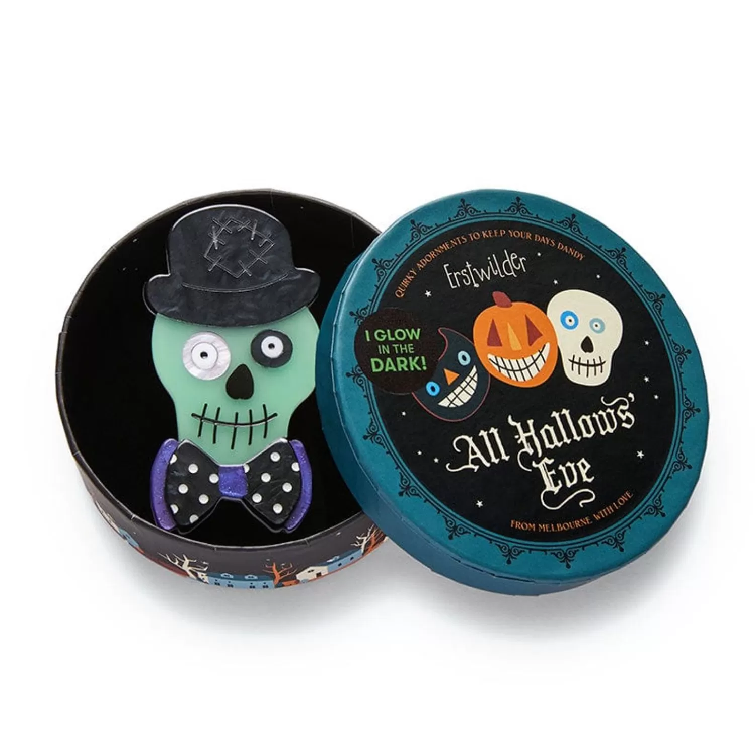 stan_the_bowtie_man_brooch_4.webp Stan The Bowtie Man Brooch*Erstwilder New