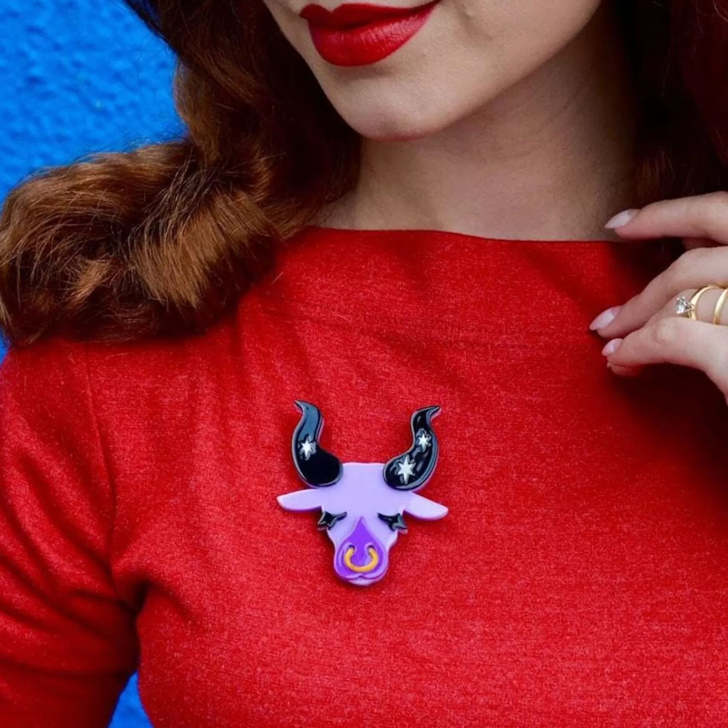 taurus_the_tactile_brooch_5.webp Taurus The Tactile Brooch*Erstwilder Store