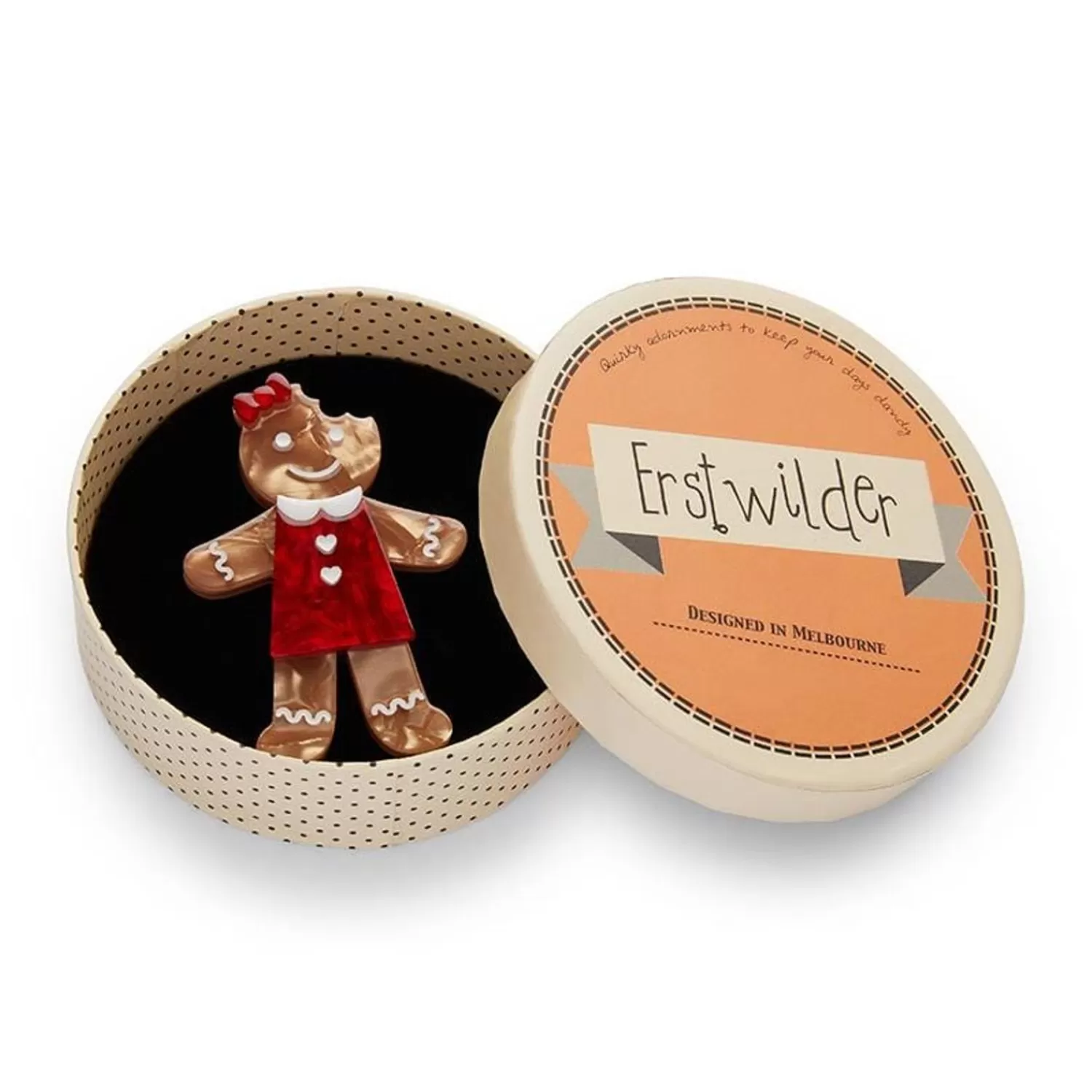 the_bite_before_christmas_brooch_2.webp The Bite Before Christmas Brooch*Erstwilder Flash Sale