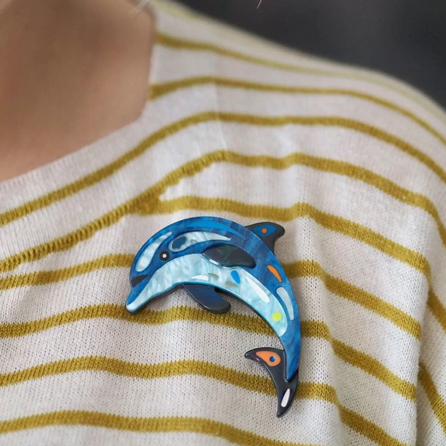 the_boastful_bottlenose_dolphin_brooch_2.webp The Boastful Bottlenose Dolphin Brooch*Erstwilder Outlet