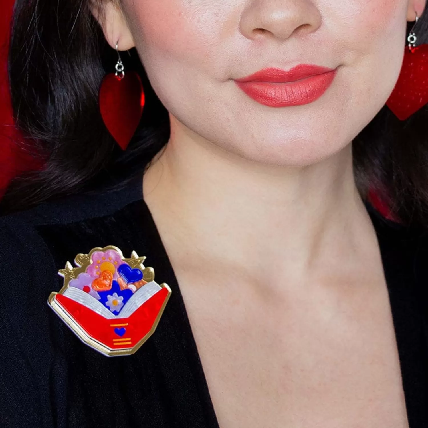 the_book_of_love_brooch_2.webp The Book Of Love Brooch*Erstwilder Clearance