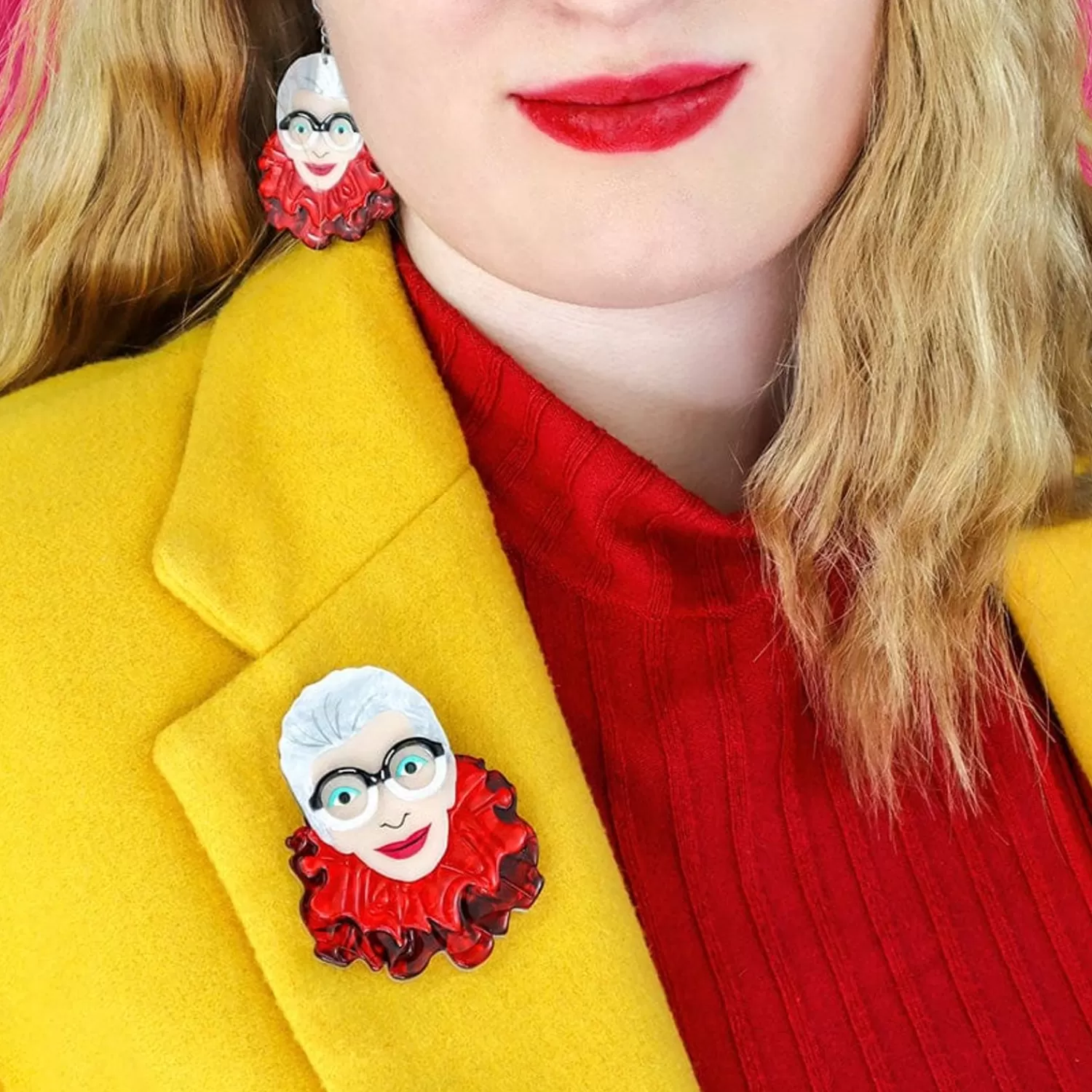 the_face_of_style_iris_brooch_2.webp The Face Of Style Iris Brooch*Erstwilder Shop