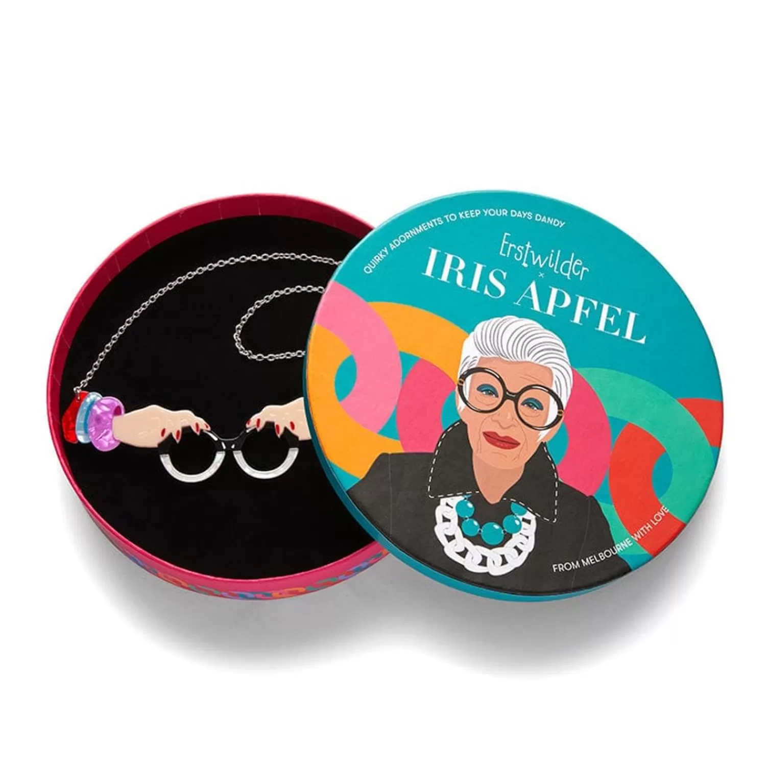 the_face_of_style_iris_necklace_4.webp The Face Of Style Iris Necklace*Erstwilder Flash Sale